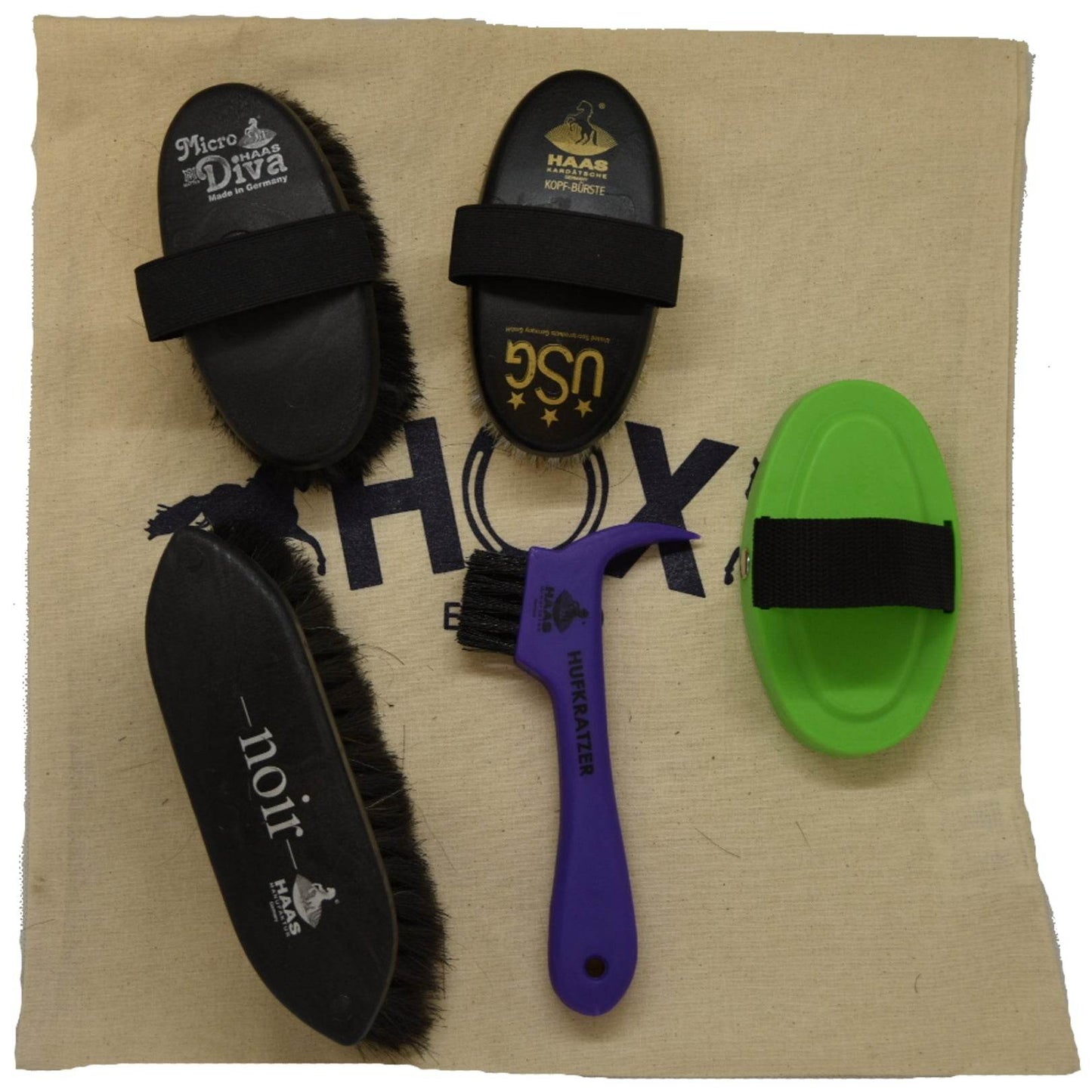 HAAS Junior Grooming Set - N P Equestrian & Pet Supplies Ltd
