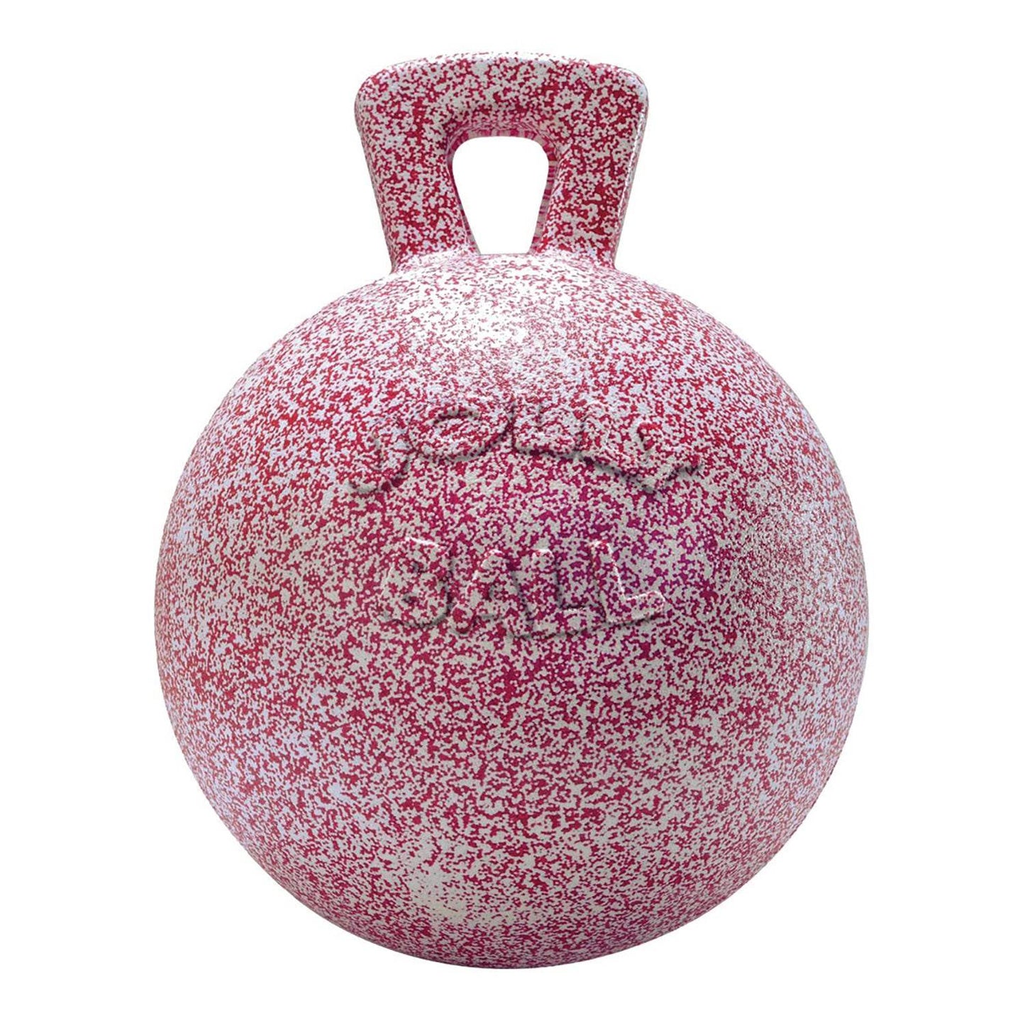Horsemen's Pride Jolly Ball - Peppermint Scented Red/White Speckle - N P Equestrian & Pet Supplies Ltd