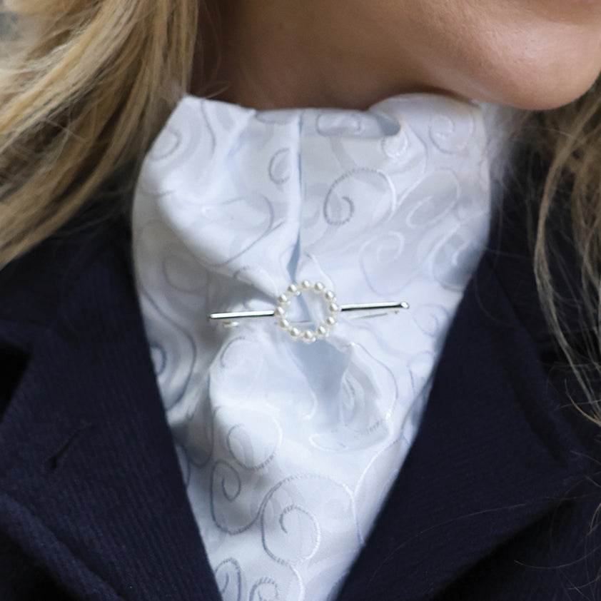 Equetech Deluxe Halo Stock Pin - N P Equestrian & Pet Supplies Ltd