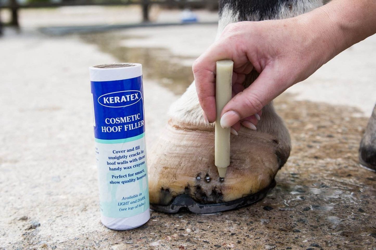 Keratex Cosmetic Hoof Filler - N P Equestrian & Pet Supplies Ltd