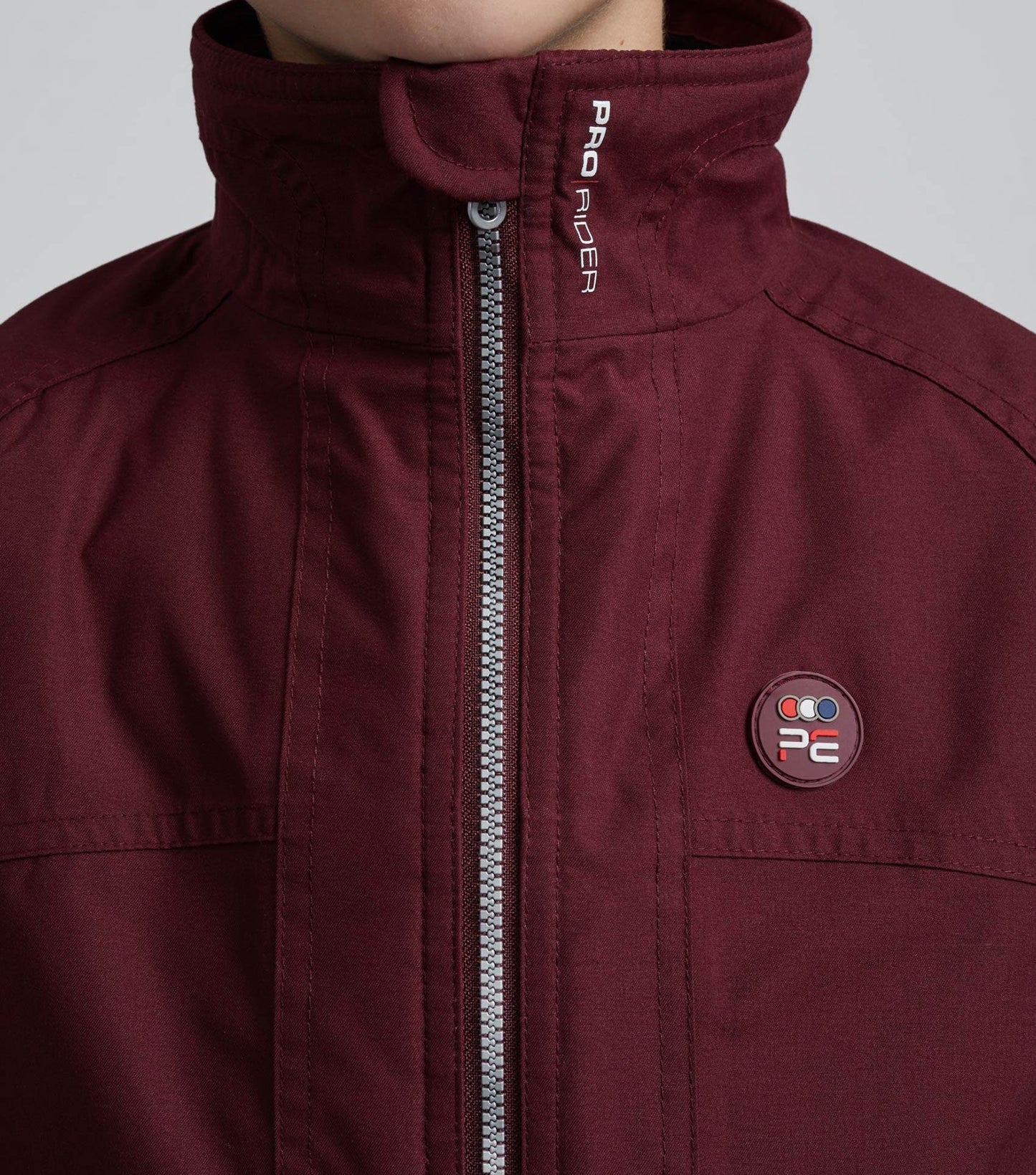 Premier Equine Junior Pro Rider Unisex Riding Jacket Wine - N P Equestrian & Pet Supplies Ltd