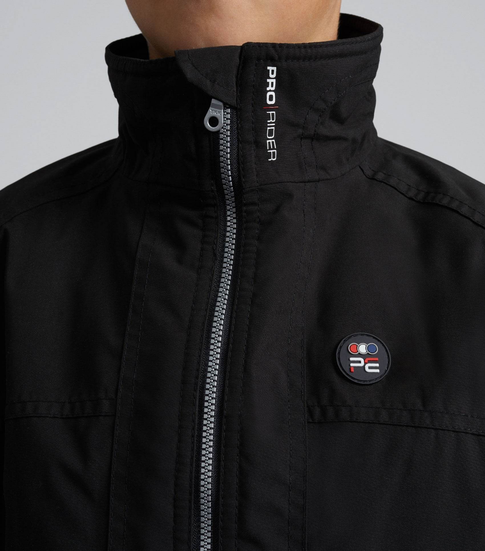 Premier Equine Junior Pro Rider Unisex Riding Jacket Black - N P Equestrian & Pet Supplies Ltd