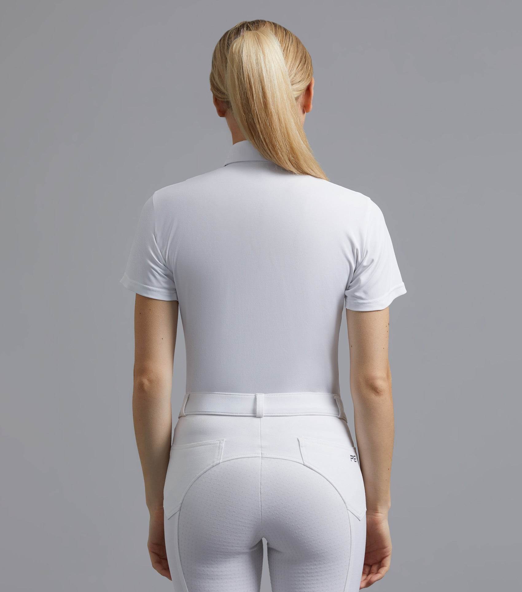 Premier Equine Luciana Ladies Short Sleeve Tie Shirt - N P Equestrian & Pet Supplies Ltd