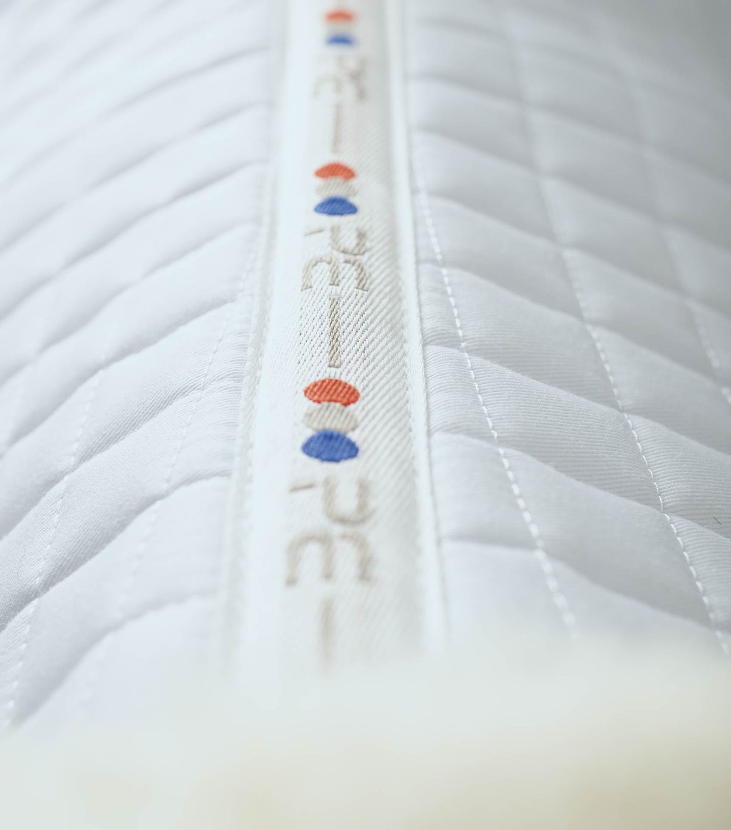 Premier Equine Merino Wool Saddle Pad - Half Pad White/Natural Wool