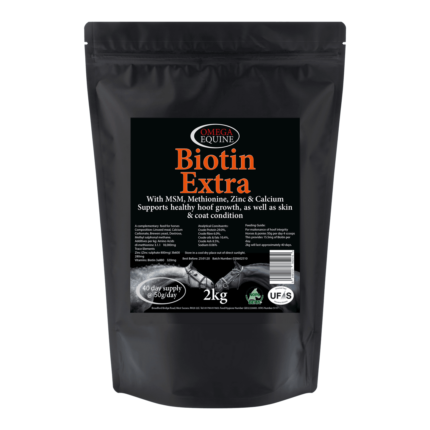 Omega Equine Biotin Extra - N P Equestrian & Pet Supplies Ltd