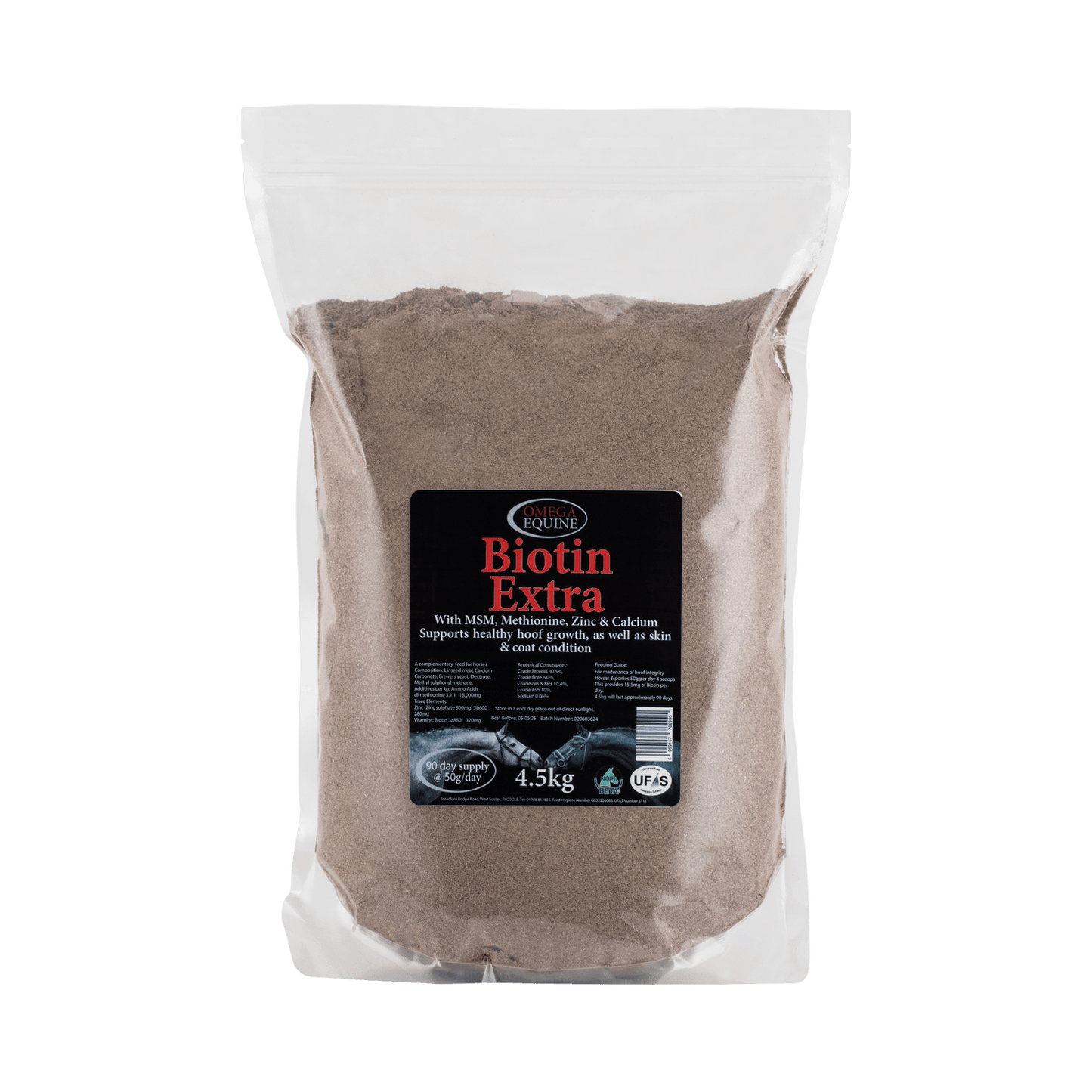 Omega Equine Biotin Extra - N P Equestrian & Pet Supplies Ltd