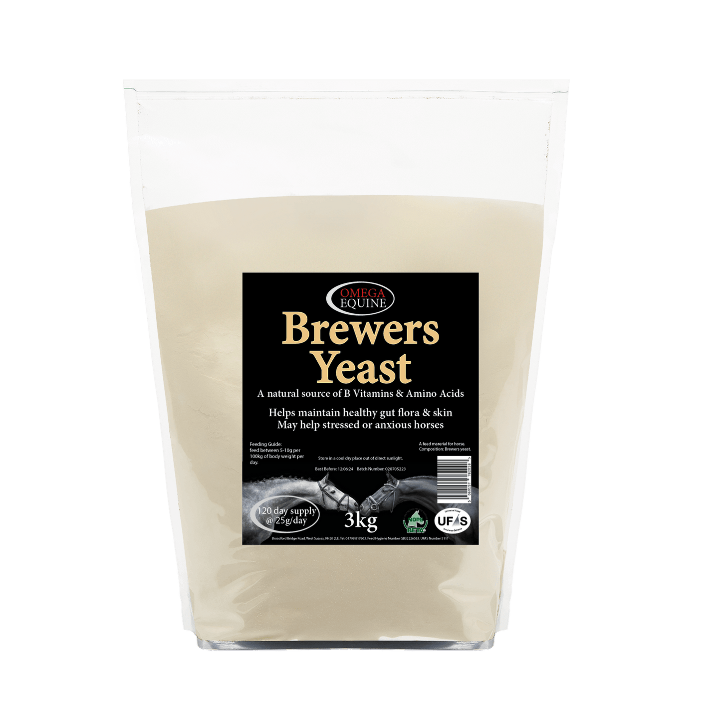 Omega Equine Brewers Yeast - N P Equestrian & Pet Supplies Ltd