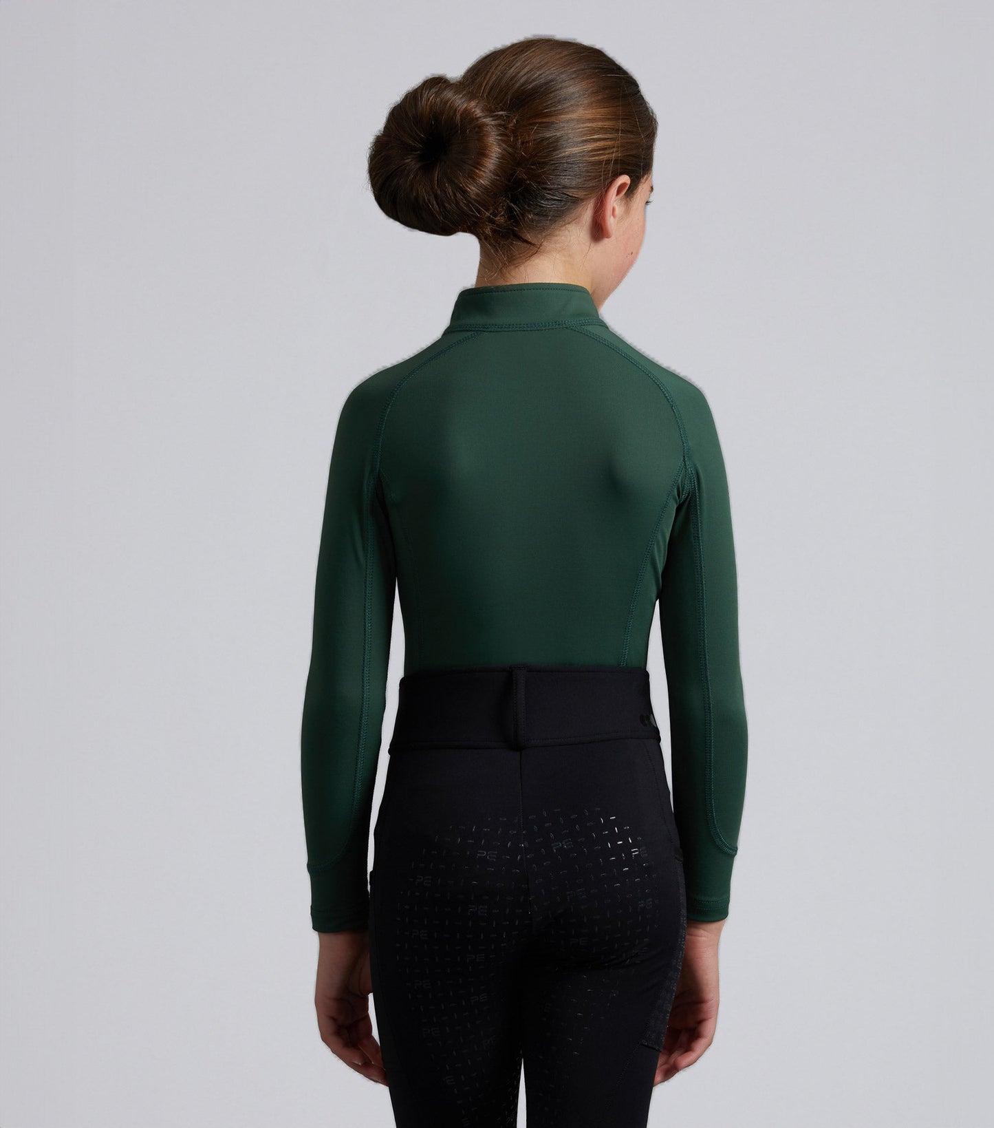 Premier Equine Junior Ombretta Technical Riding Top Green