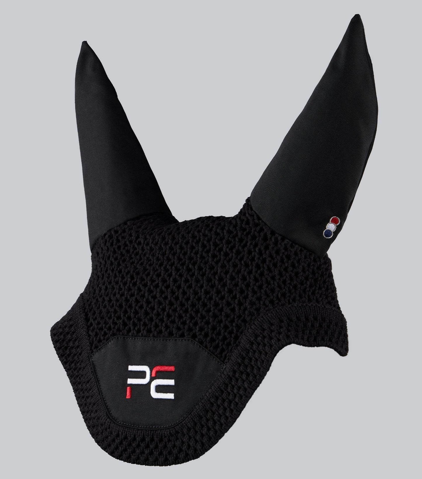 Premier Equine PE Sport Ear Bonnet Black - N P Equestrian & Pet Supplies Ltd