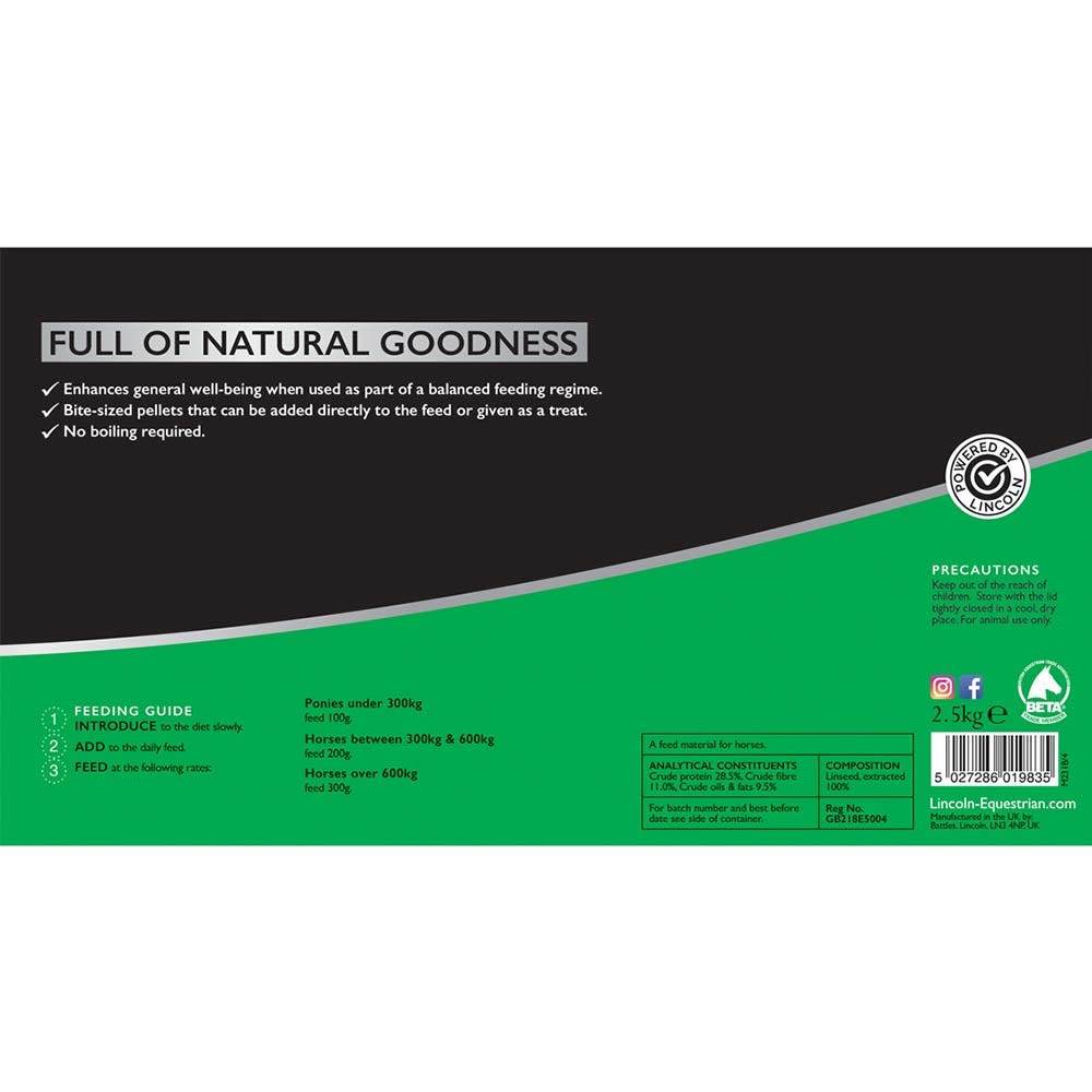 Lincoln Linseed Pellets - N P Equestrian & Pet Supplies Ltd