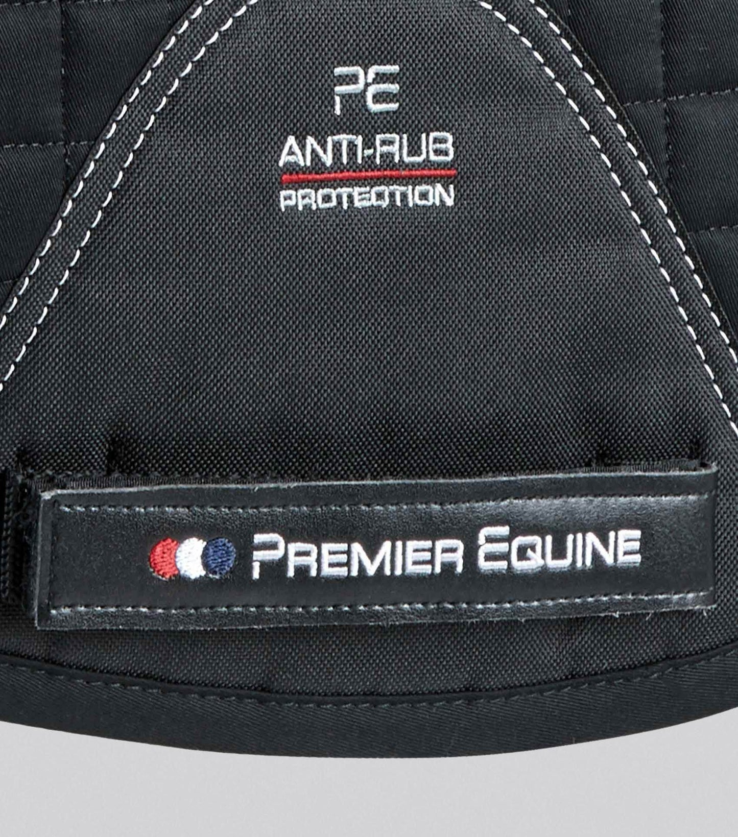 Premier Equine Pony Close Contact Merino Wool Half Lined European GP/ Jump Square Black/Black Wool - N P Equestrian & Pet Supplies Ltd