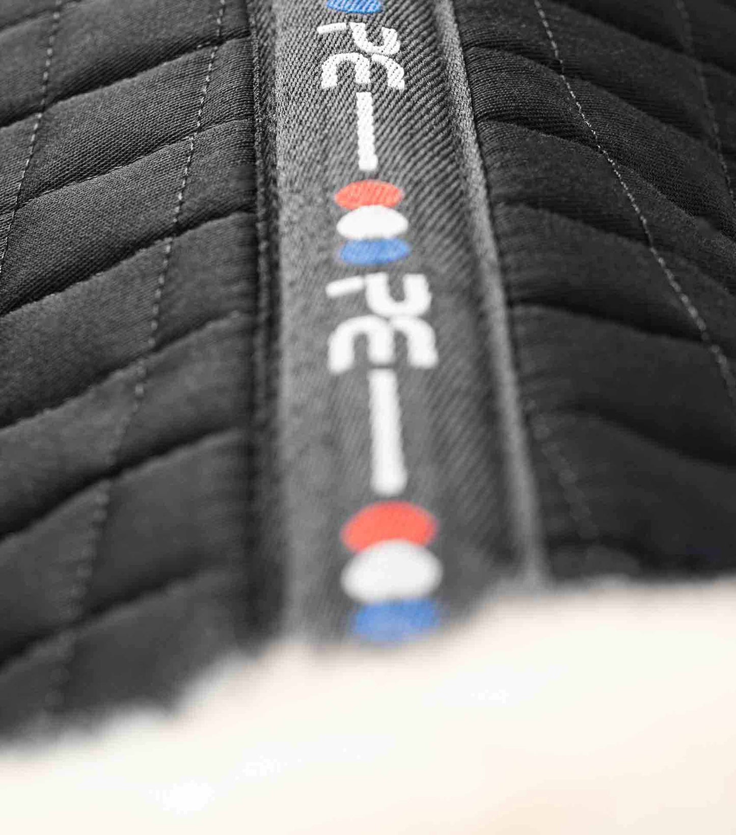 Premier Equine Pony Close Contact Merino Wool Half Lined European Dressage Square Black/Natural Wool