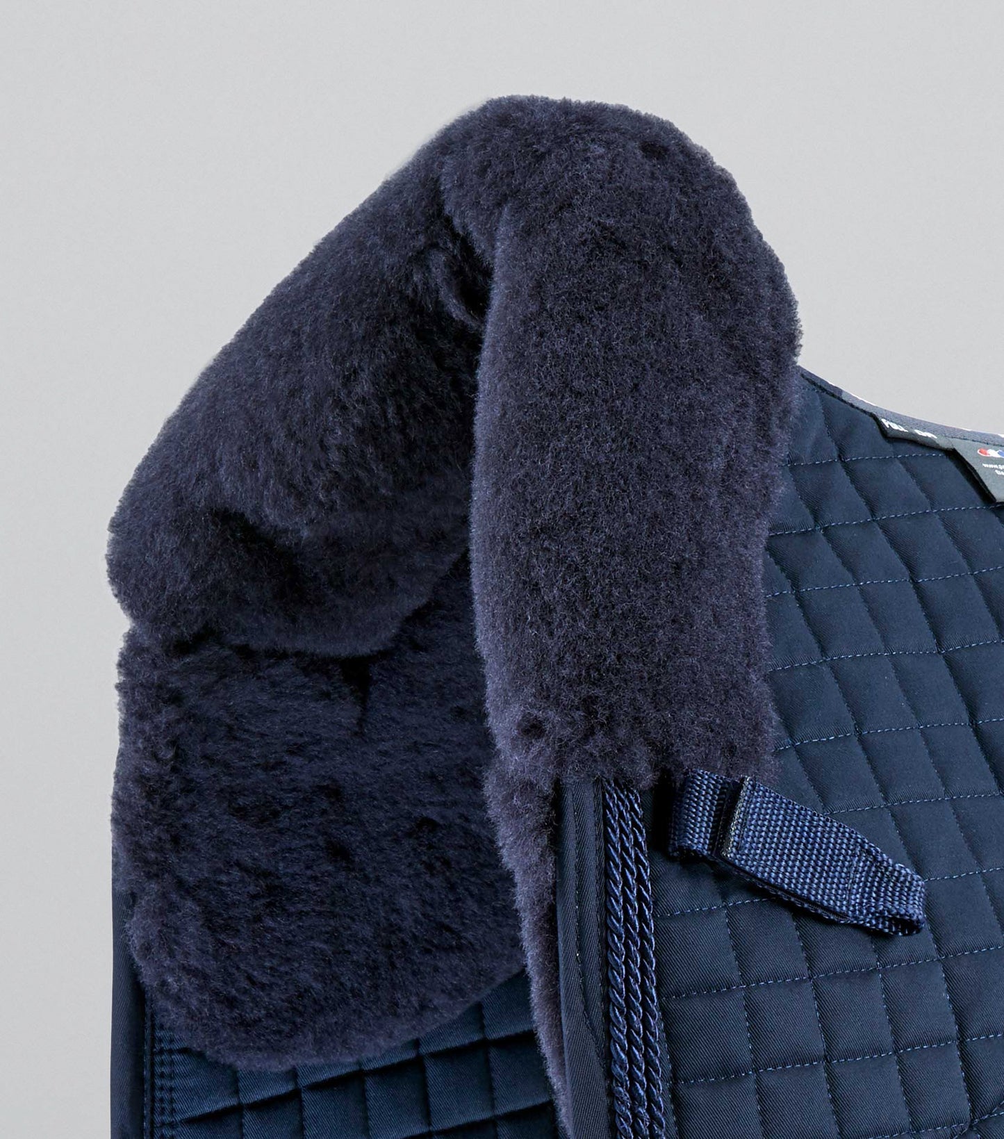 Premier Equine Pony Close Contact Merino Wool Half Lined European Dressage Square Navy/Navy Wool