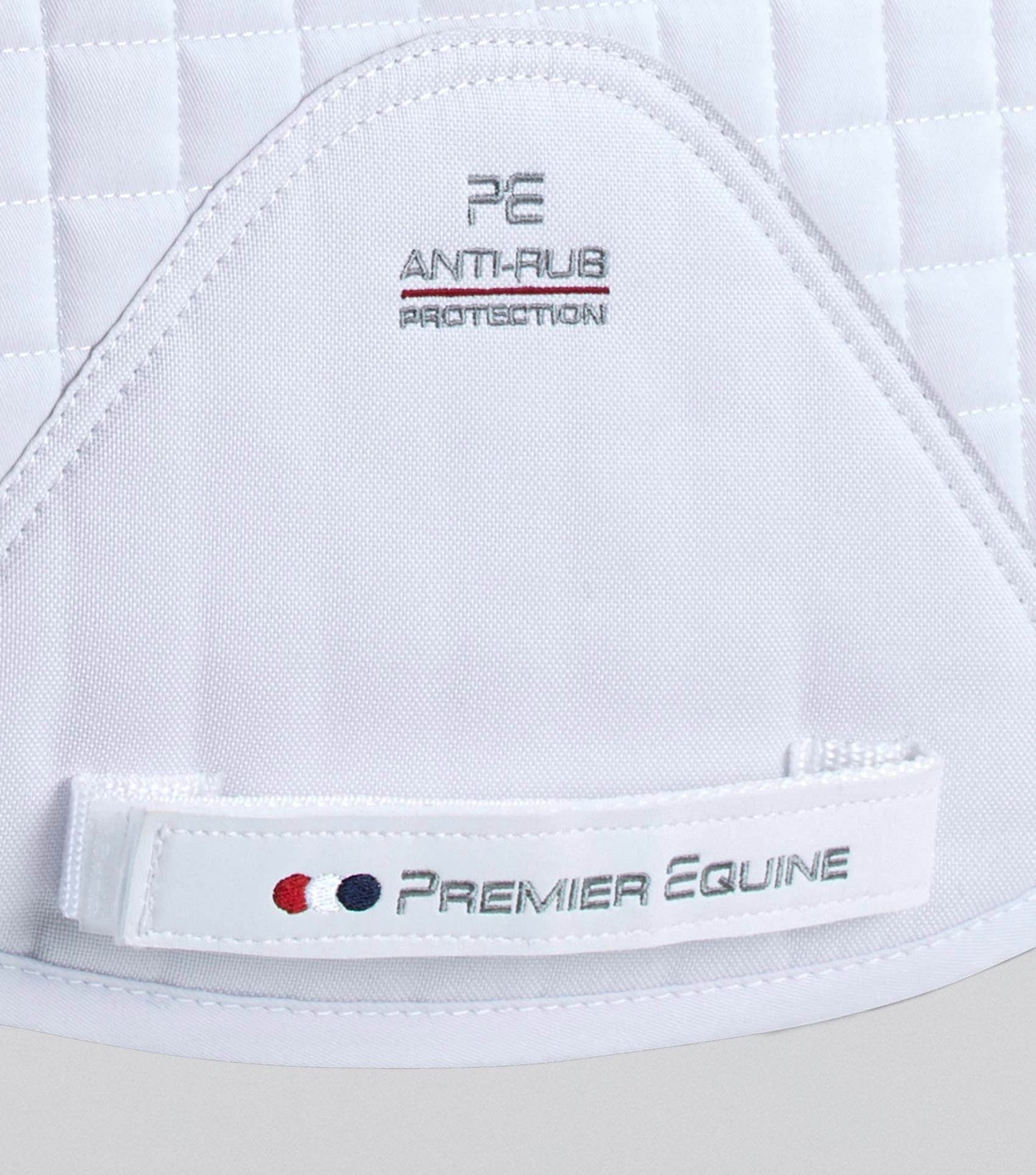 Premier Equine Pony Close Contact Merino Wool Half Lined European Dressage Square White/Natural Wool - N P Equestrian & Pet Supplies Ltd