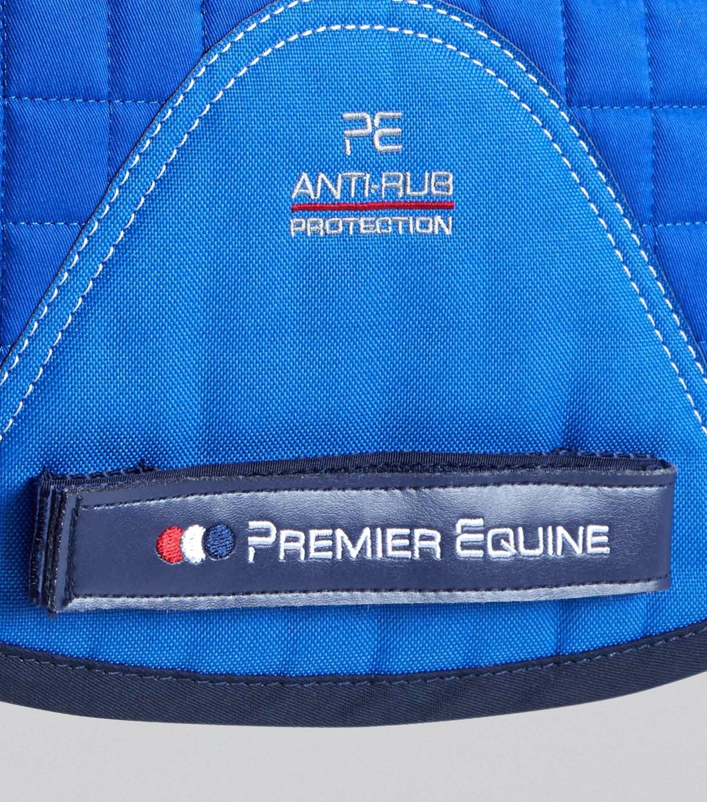 Premier Equine Pony Close Contact Merino Wool Half Lined European GP/ Jump Square Royal Blue/Navy Wool