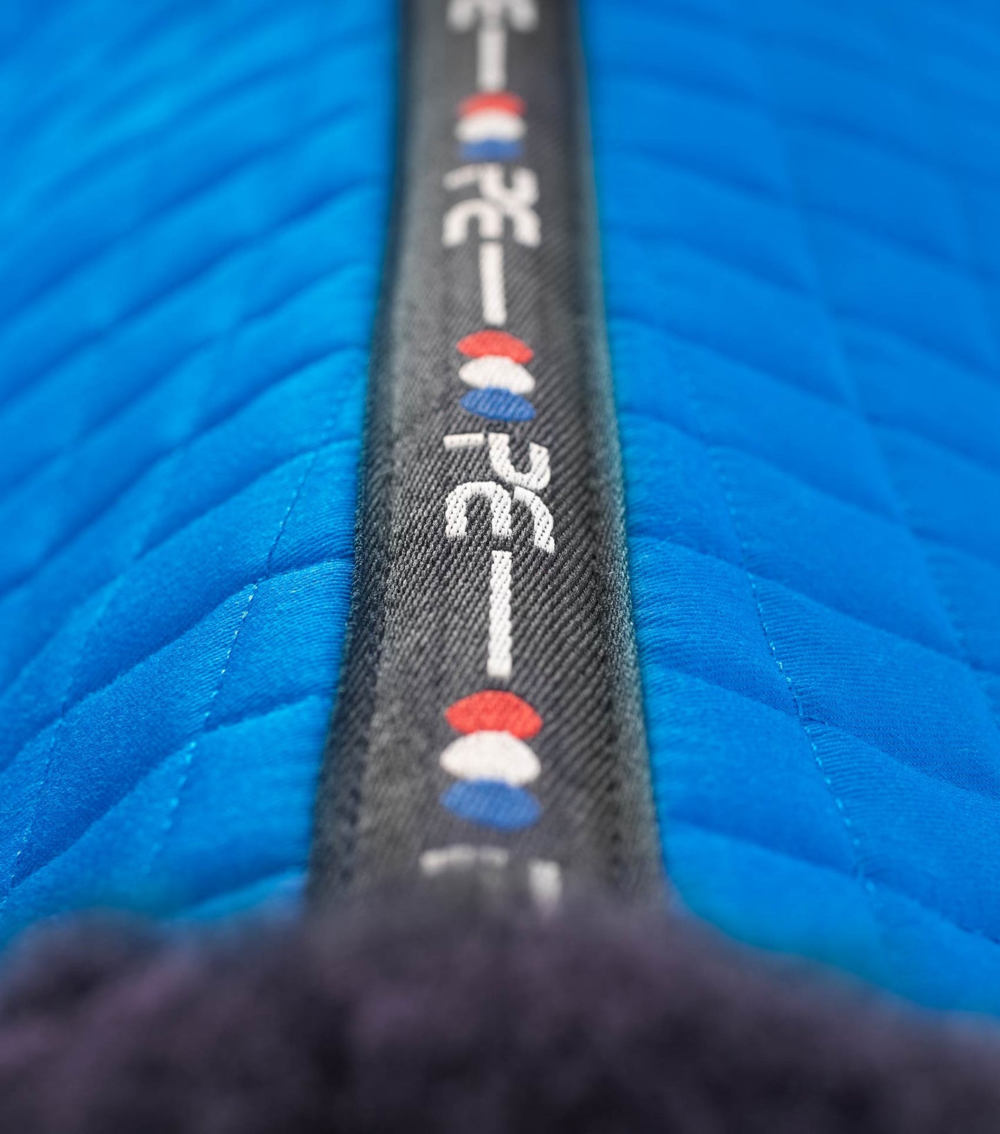 Premier Equine Pony Close Contact Merino Wool Half Lined European GP/ Jump Square Royal Blue/Navy Wool
