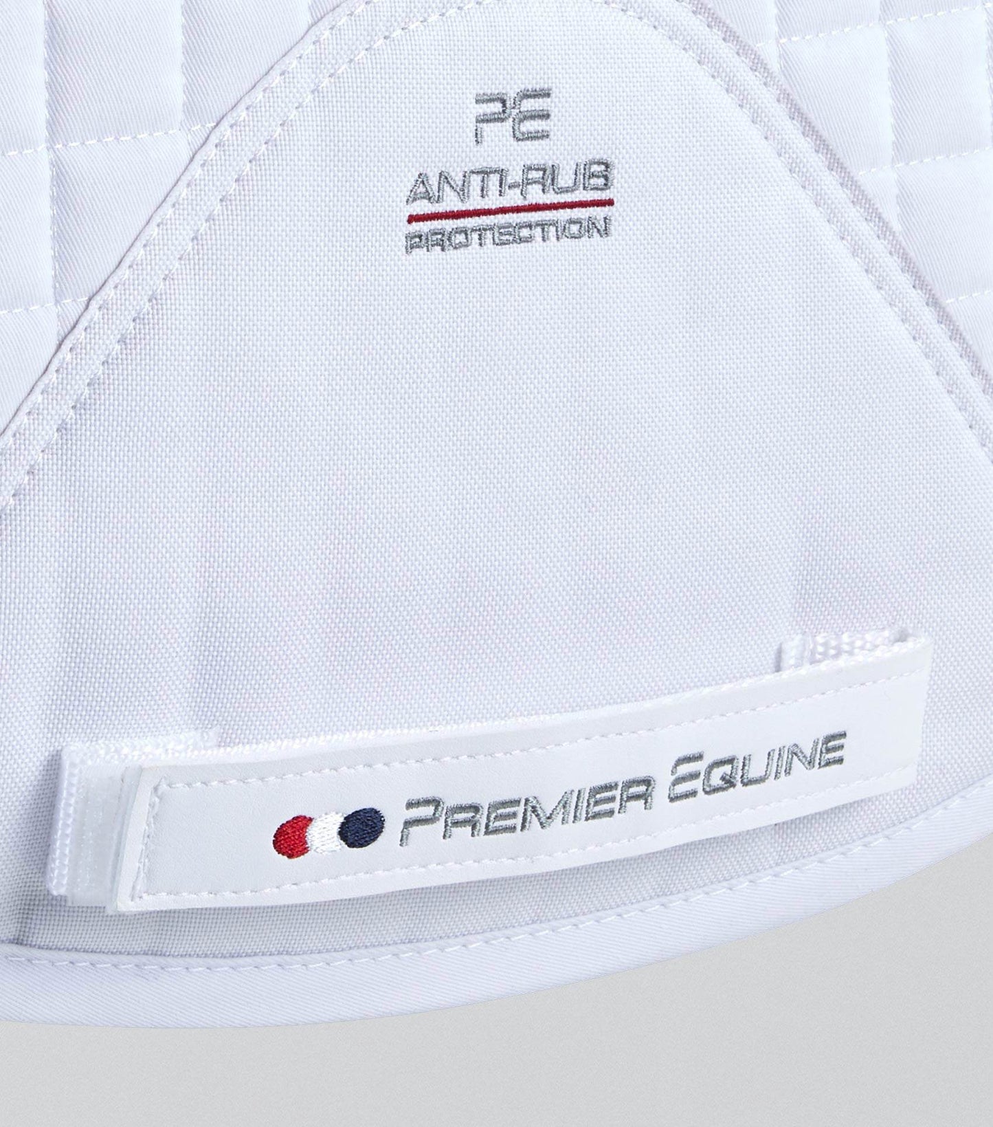 Premier Equine Pony Close Contact Merino Wool Half Lined European GP/ Jump Square White/Natural Wool - N P Equestrian & Pet Supplies Ltd
