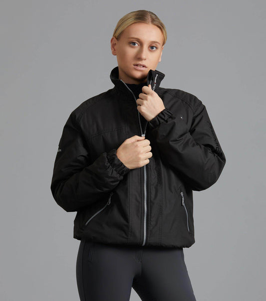 Premier Equine Pro Rider Unisex Waterproof Riding Jacket Black - N P Equestrian & Pet Supplies Ltd