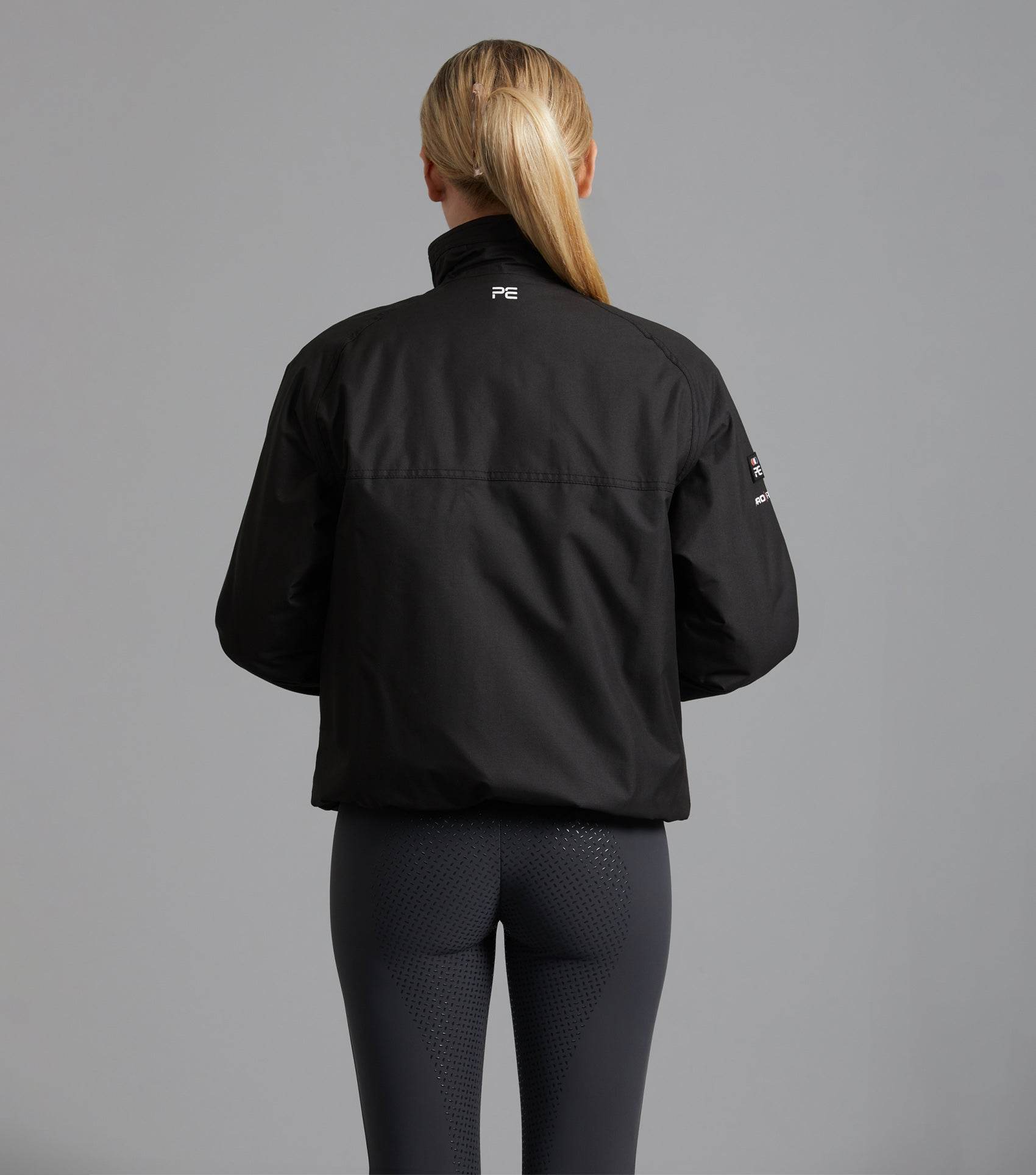 Premier Equine Pro Rider Unisex Waterproof Riding Jacket Black - N P Equestrian & Pet Supplies Ltd