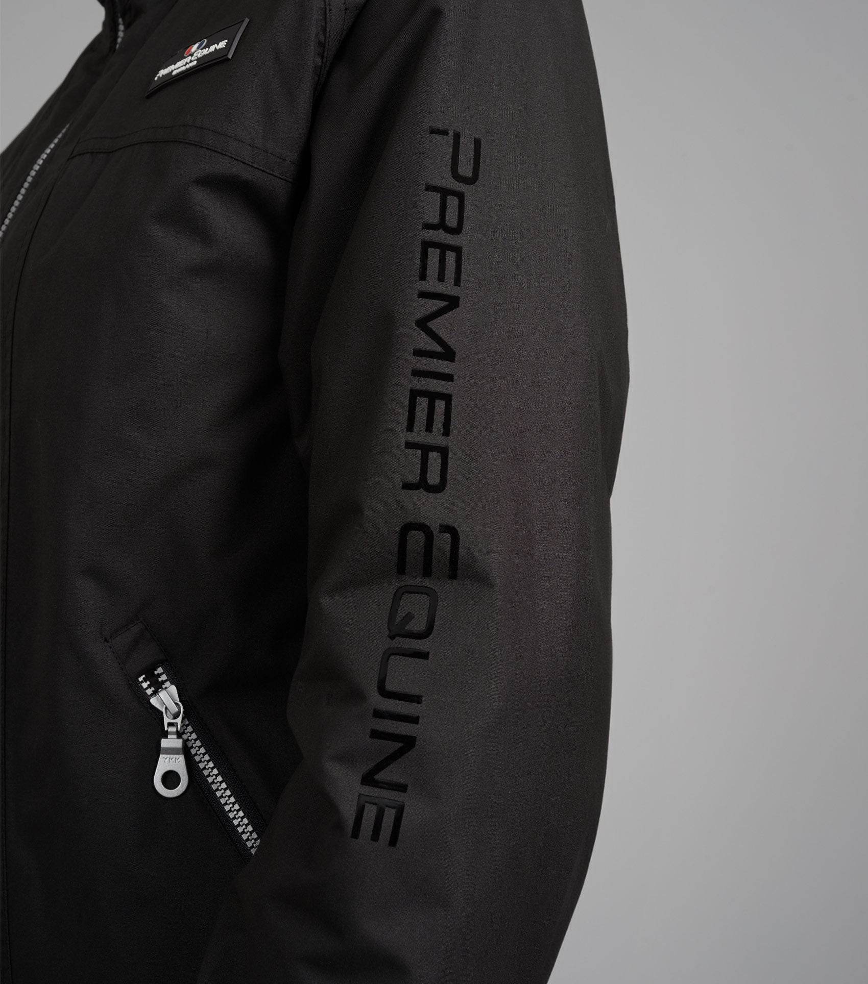 Premier Equine Pro Rider Unisex Waterproof Riding Jacket Black - N P Equestrian & Pet Supplies Ltd