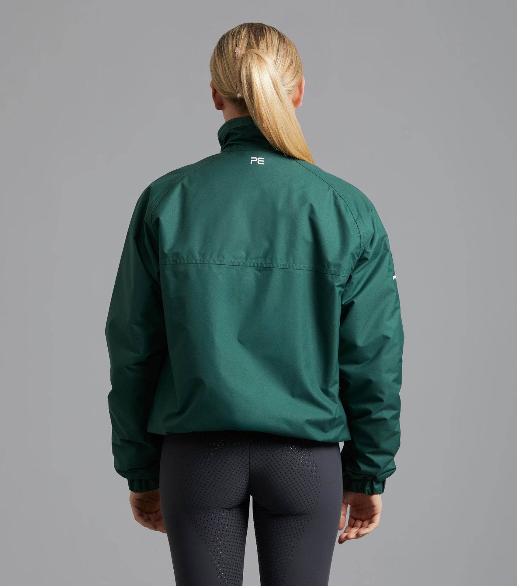 Premier Equine Pro Rider Unisex Waterproof Riding Jacket Green - N P Equestrian & Pet Supplies Ltd