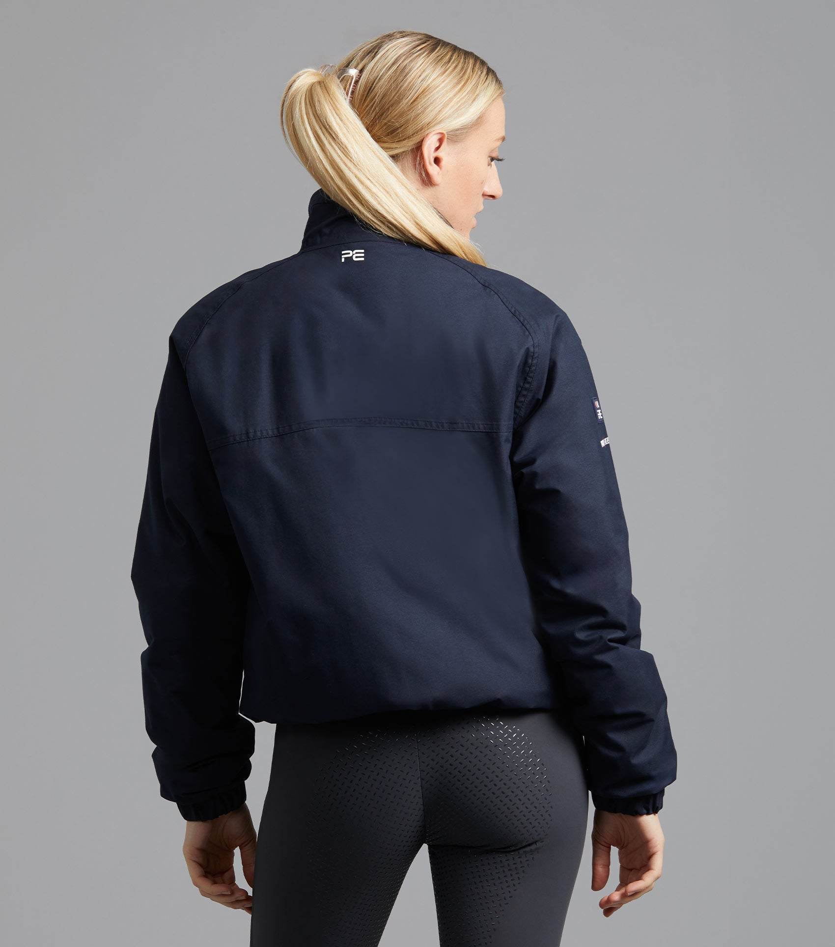 Premier Equine Pro Rider Unisex Waterproof Riding Jacket Navy - N P Equestrian & Pet Supplies Ltd