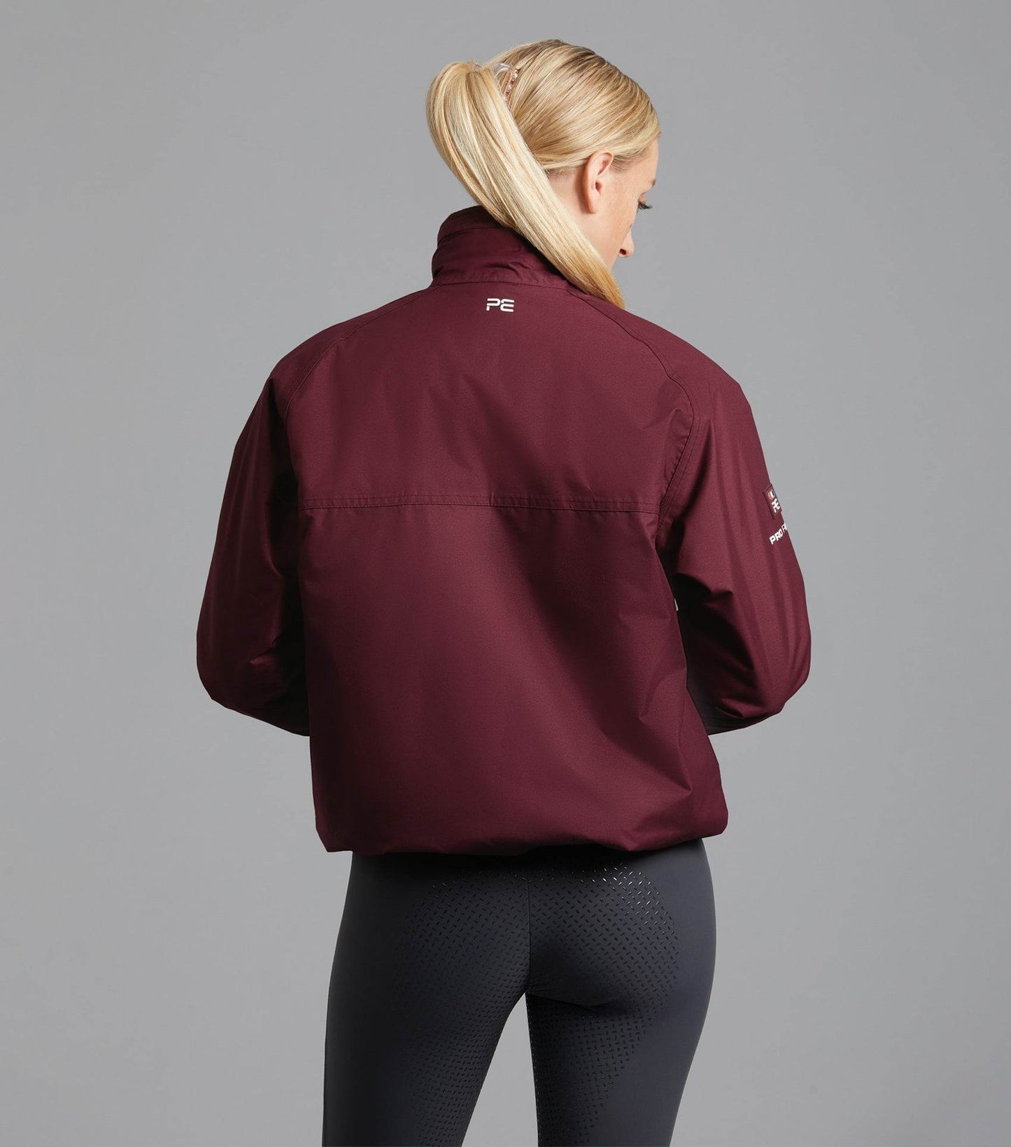 Premier Equine Pro Rider Unisex Waterproof Riding Jacket Wine - N P Equestrian & Pet Supplies Ltd