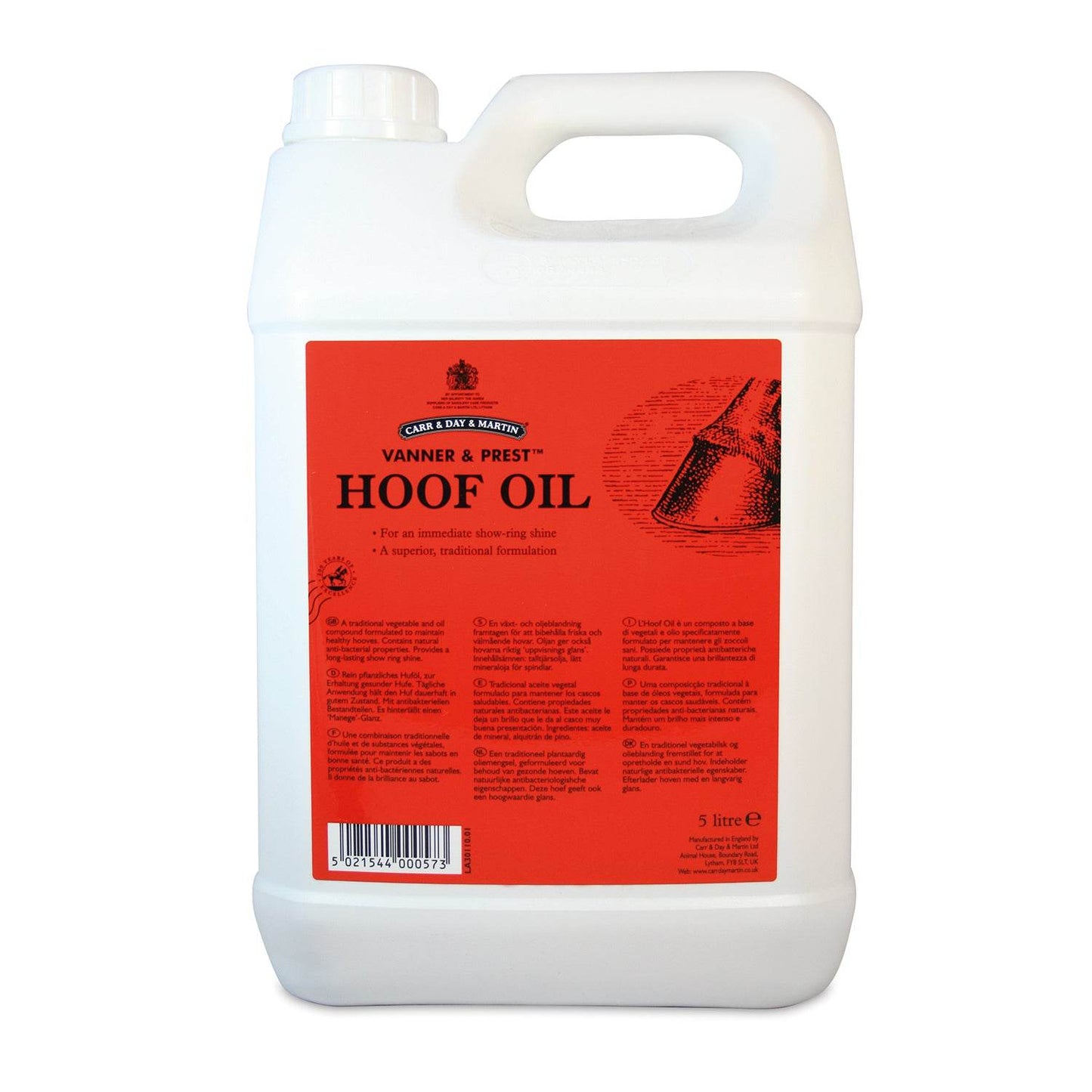 Carr & Day & Martin Vanner & Prest Hoof Oil - N P Equestrian & Pet Supplies Ltd