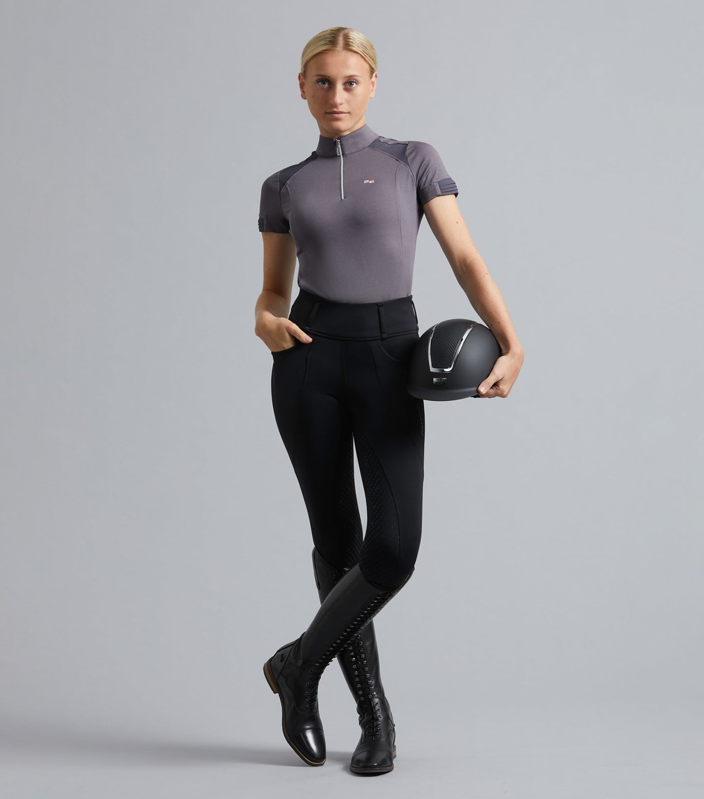 Premier Equine Remisa Ladies Technical Short Sleeve Riding Top