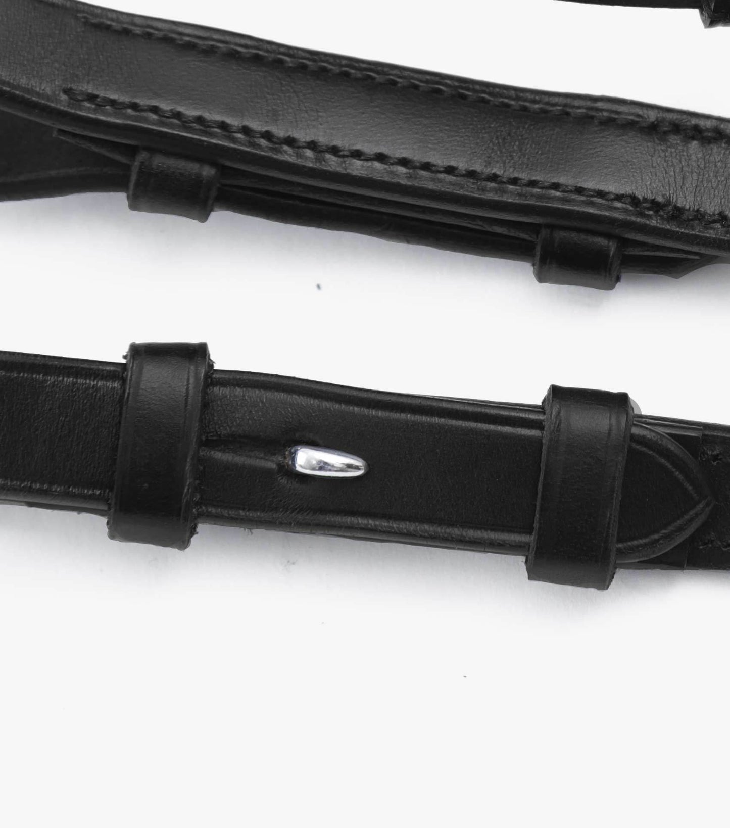 Premier Equine Salvatore Rubber & Leather Grip Reins - N P Equestrian & Pet Supplies Ltd