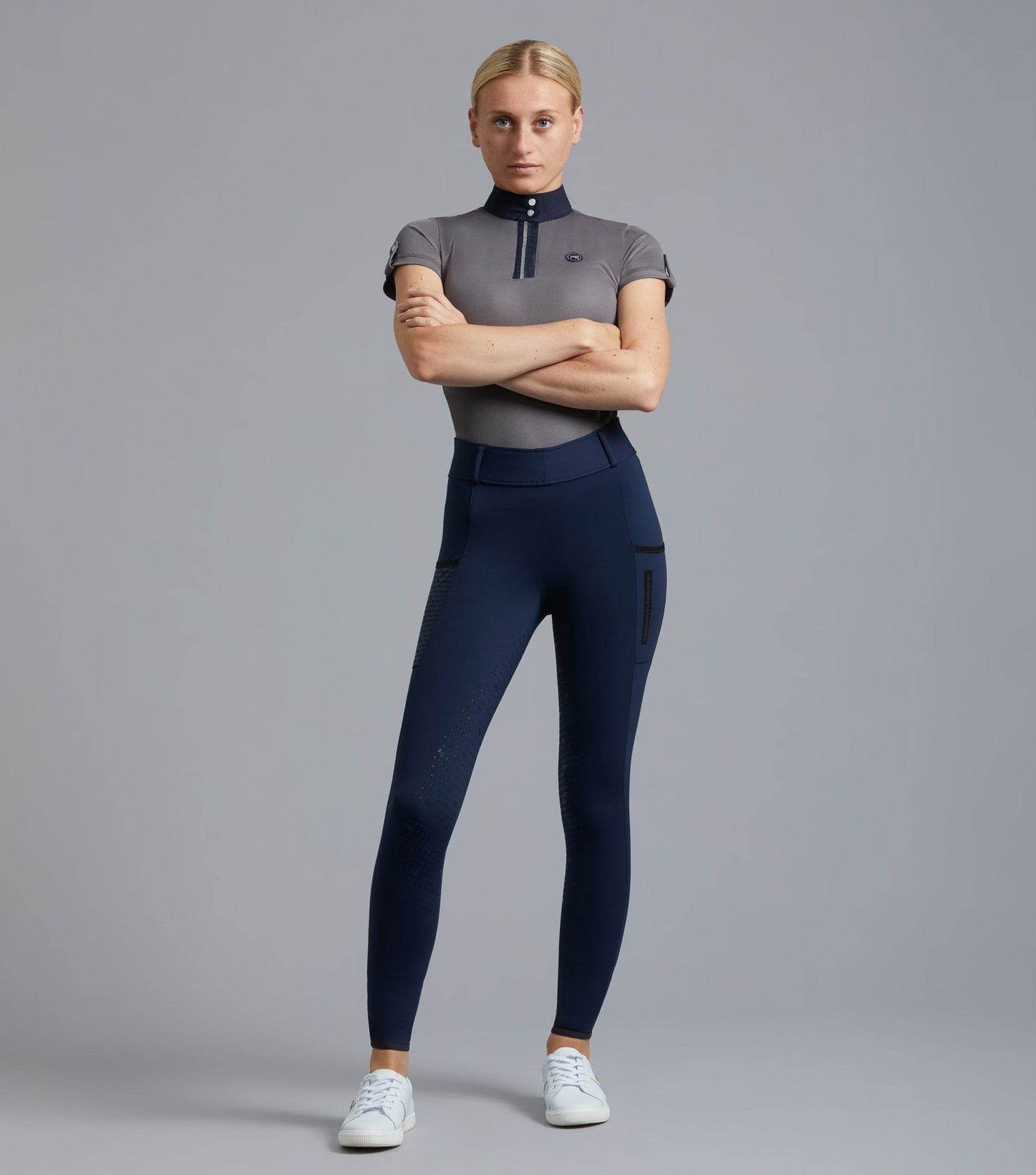 Premier Equine Amia Ladies Technical Short Sleeve Riding Top - N P Equestrian & Pet Supplies Ltd