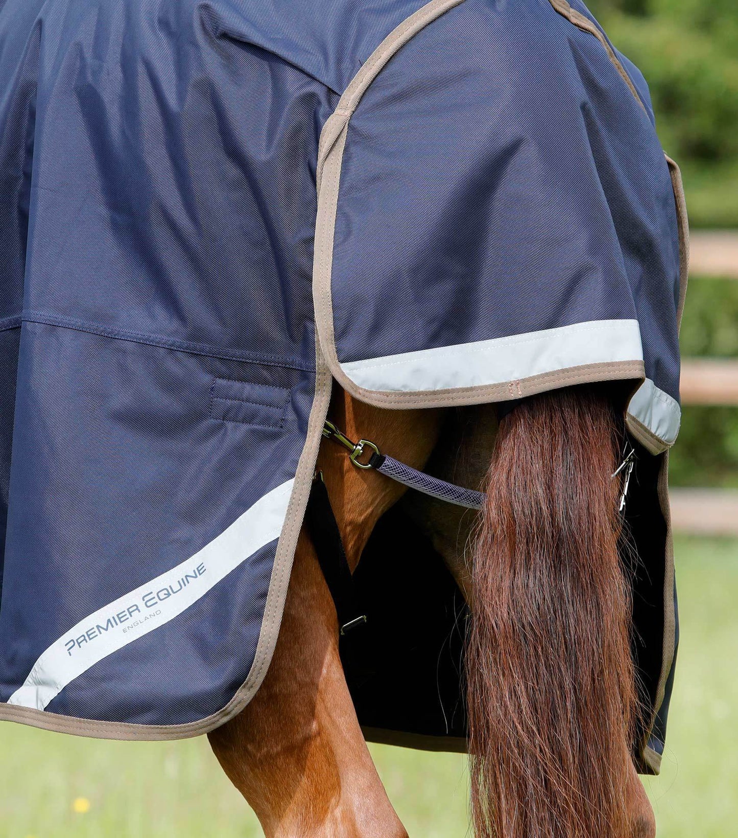 Premier Equine Titan 100g Original Turnout Rug Navy - N P Equestrian & Pet Supplies Ltd