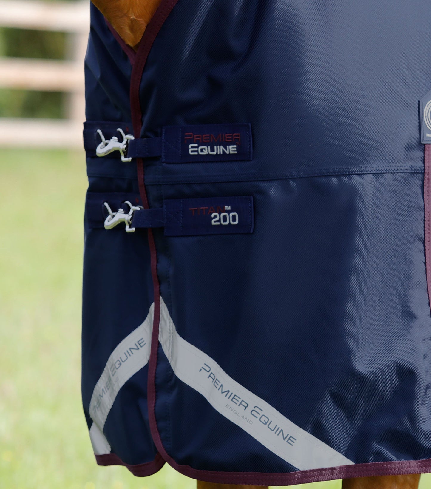 Premier Equine Titan 200g Original Turnout Rug Navy