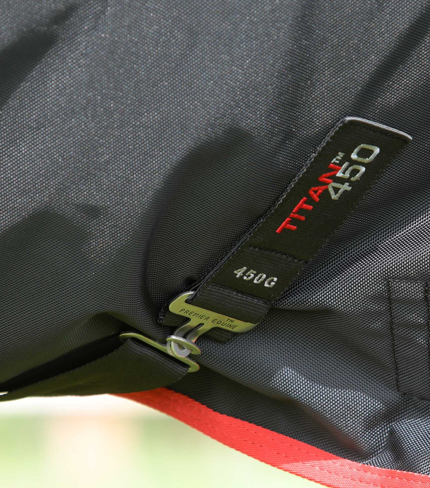 Premier Equine Titan 450g Original Turnout Rug Black