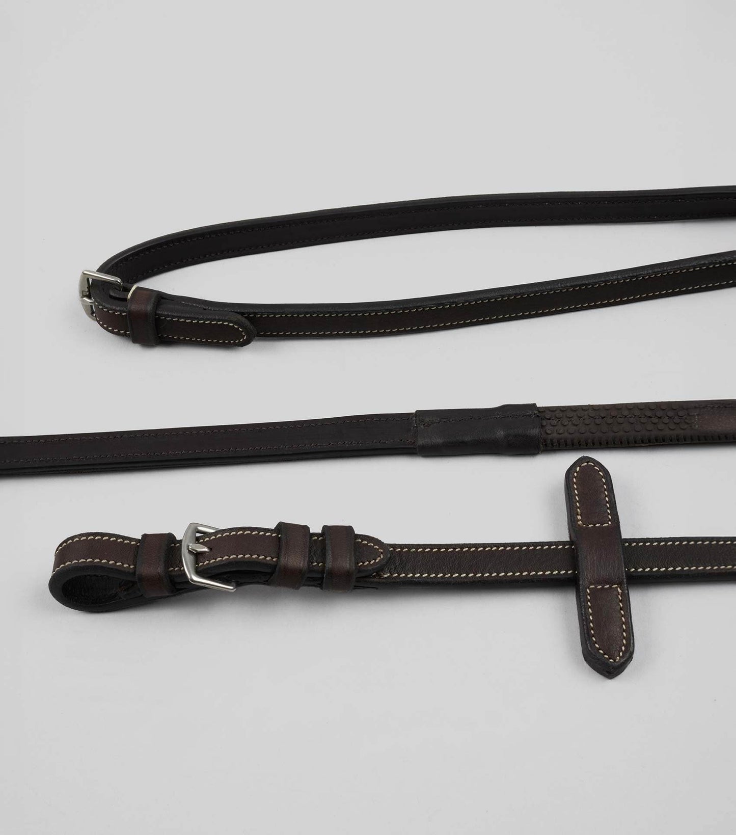 Premier Equine Veneto Rubber Grip Reins - N P Equestrian & Pet Supplies Ltd
