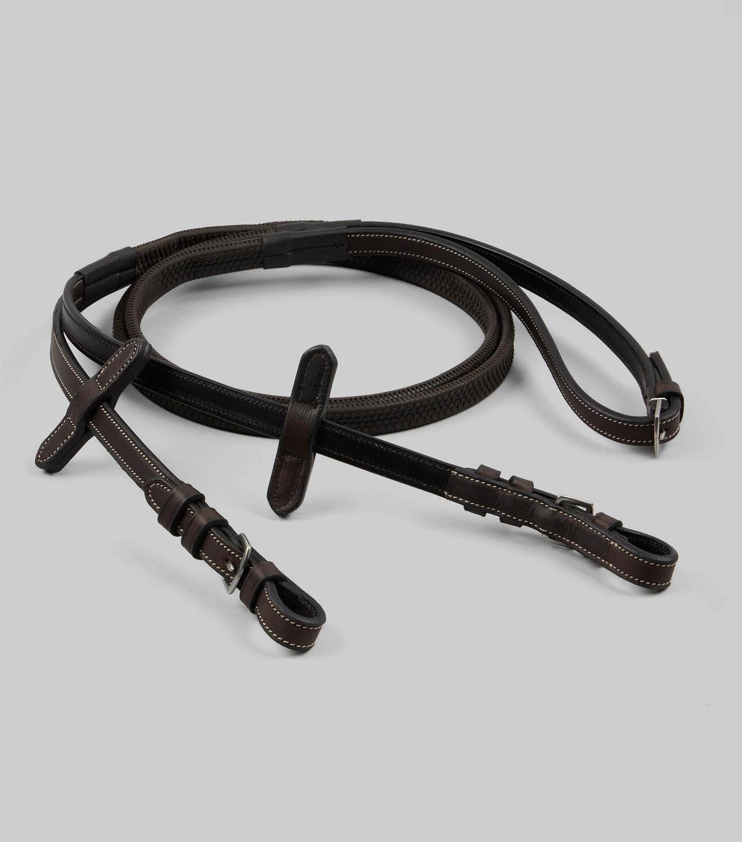 Premier Equine Veneto Rubber Grip Reins - N P Equestrian & Pet Supplies Ltd