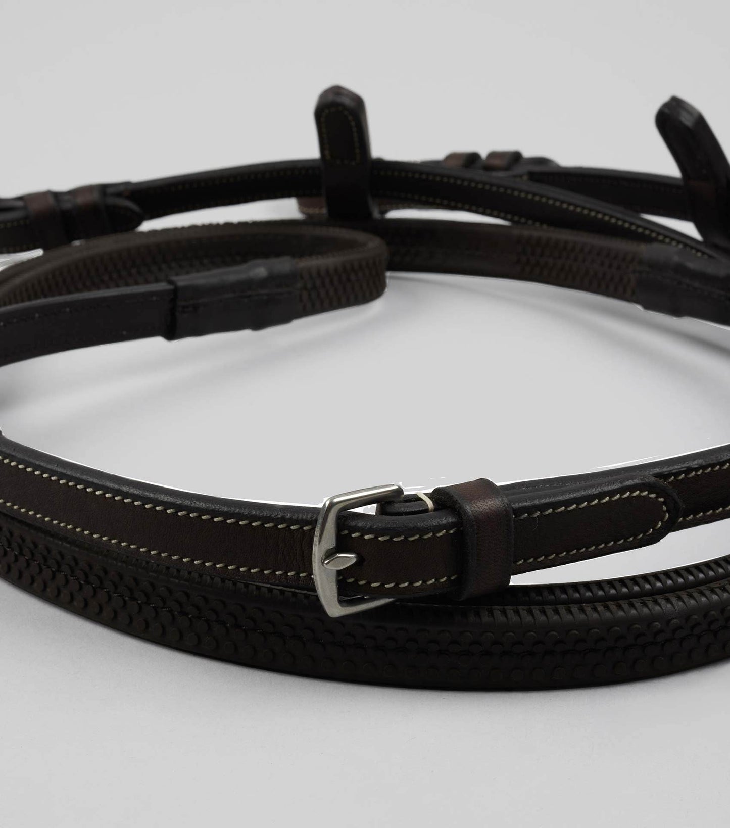 Premier Equine Veneto Rubber Grip Reins - N P Equestrian & Pet Supplies Ltd