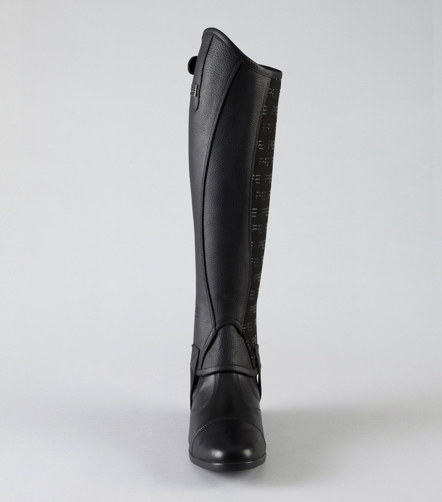 Premier Equine Actio Leather Half Chaps Black