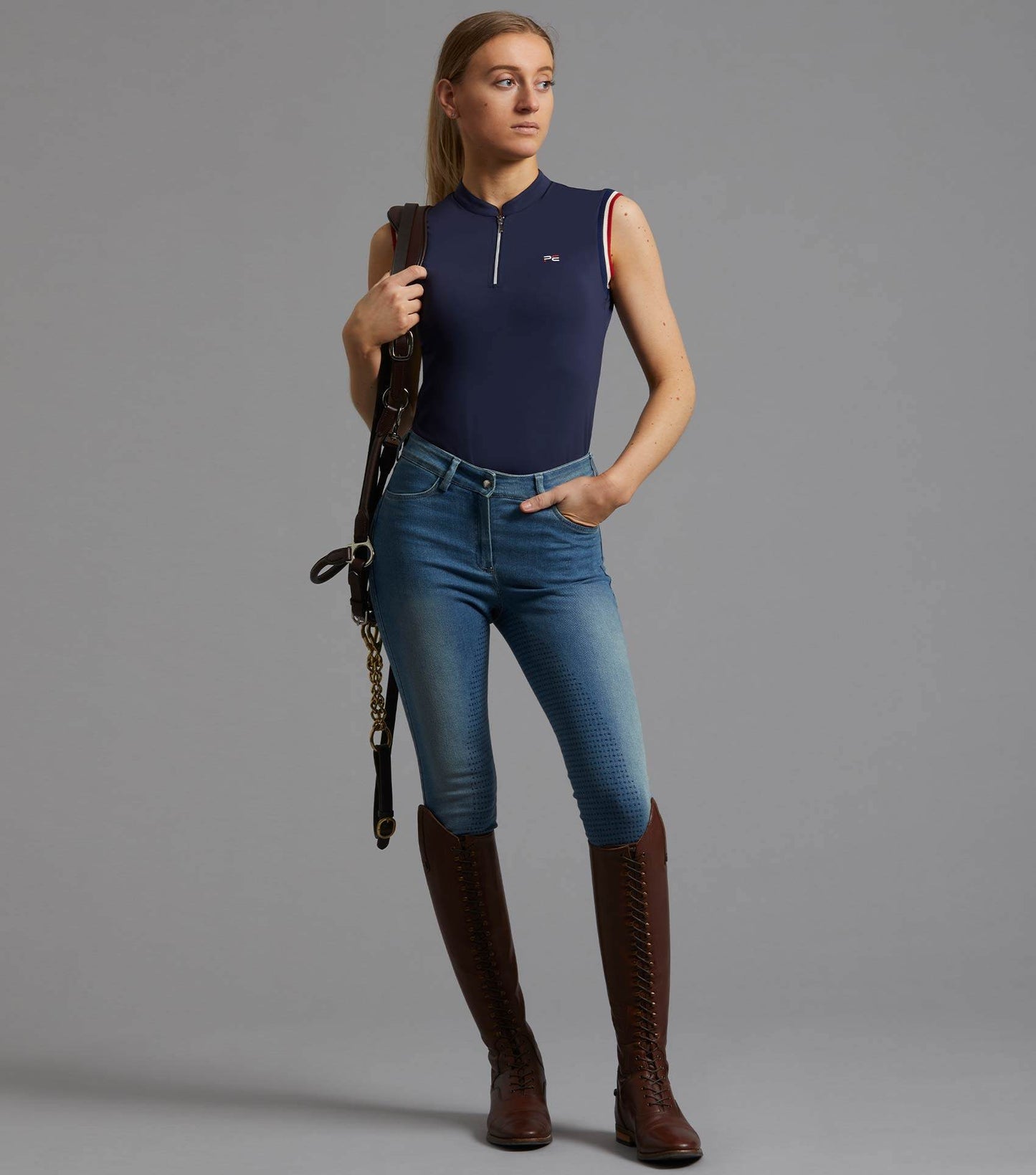 Premier Equine Alito Ladies Sleeveless Riding Top - N P Equestrian & Pet Supplies Ltd