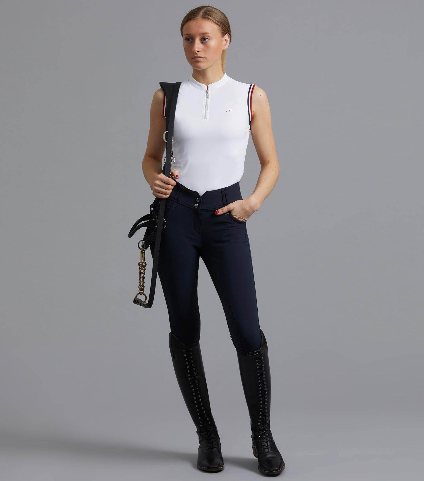 Premier Equine Alito Ladies Sleeveless Riding Top - N P Equestrian & Pet Supplies Ltd