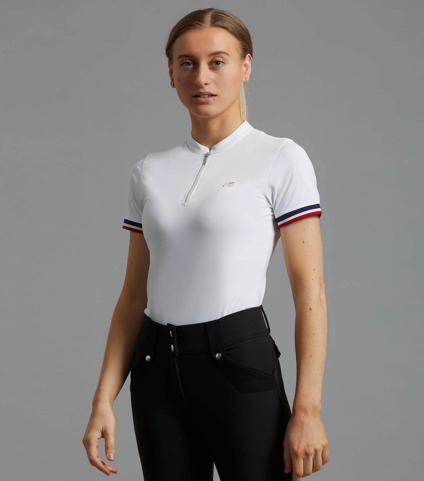 Premier Equine Allegra Ladies Short Sleeve Riding Top - N P Equestrian & Pet Supplies Ltd