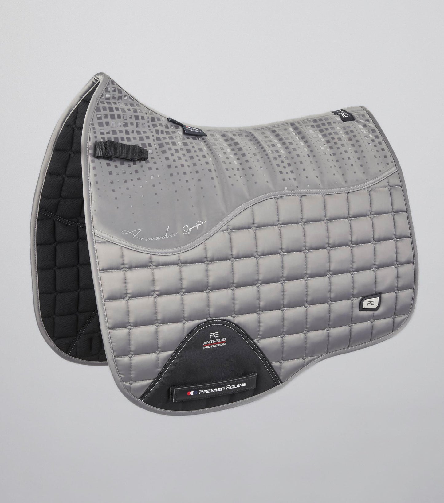 Premier Equine Armada Close Contact Dressage Square Grey