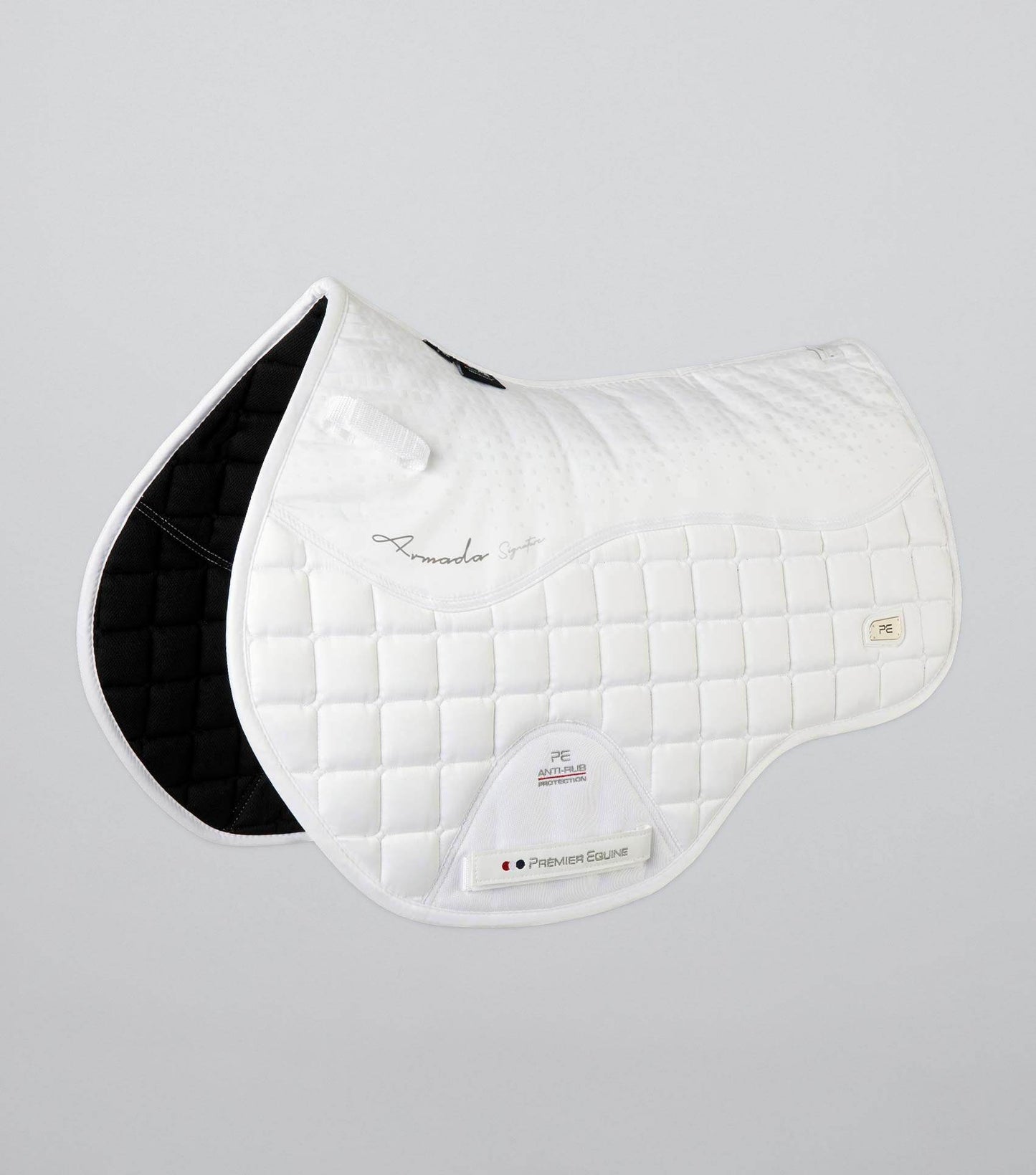 Premier Equine Armada Close Contact GP/Jump Square White - N P Equestrian & Pet Supplies Ltd