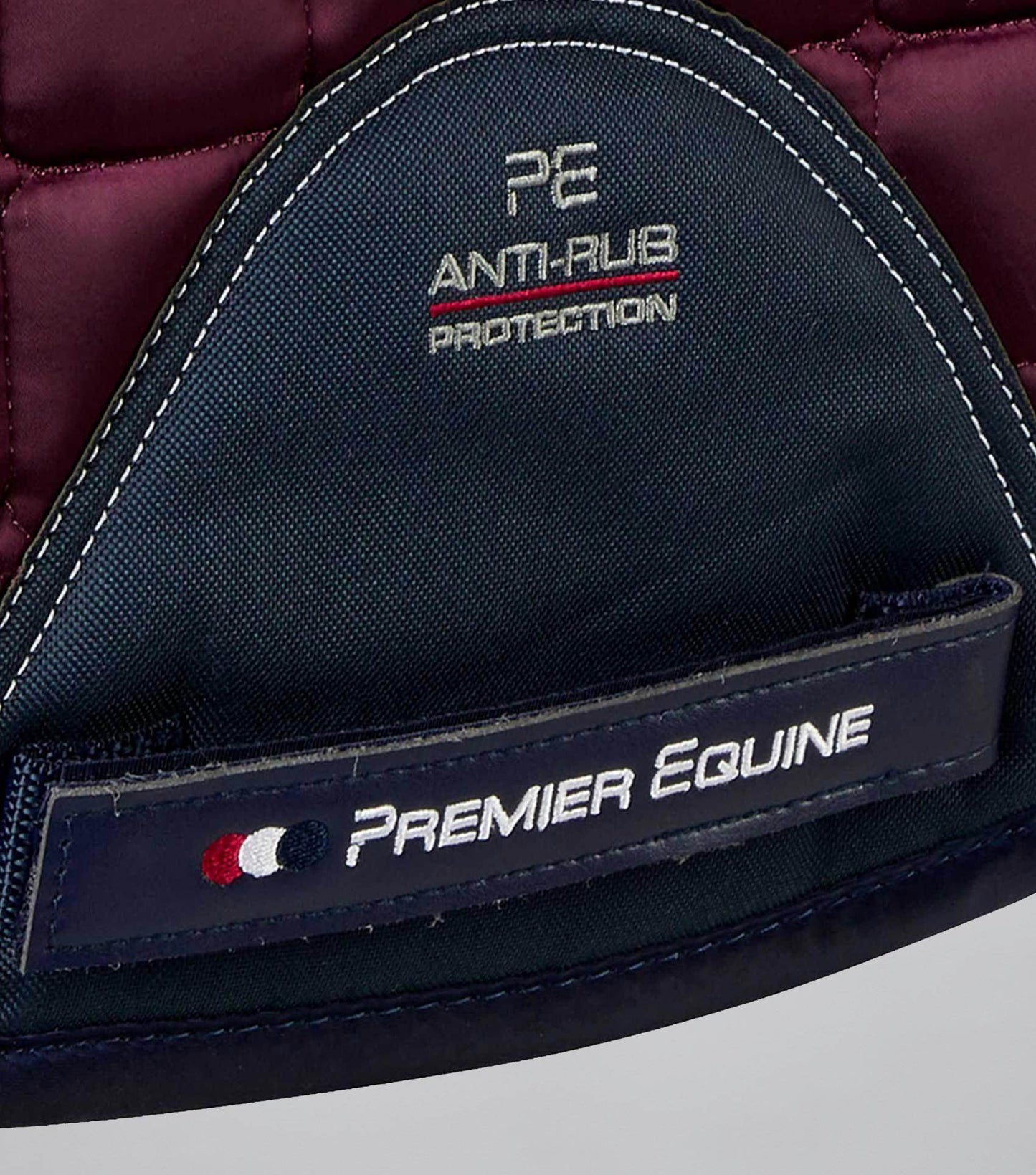 Premier Equine Armada Close Contact GP/Jump Square Wine - N P Equestrian & Pet Supplies Ltd
