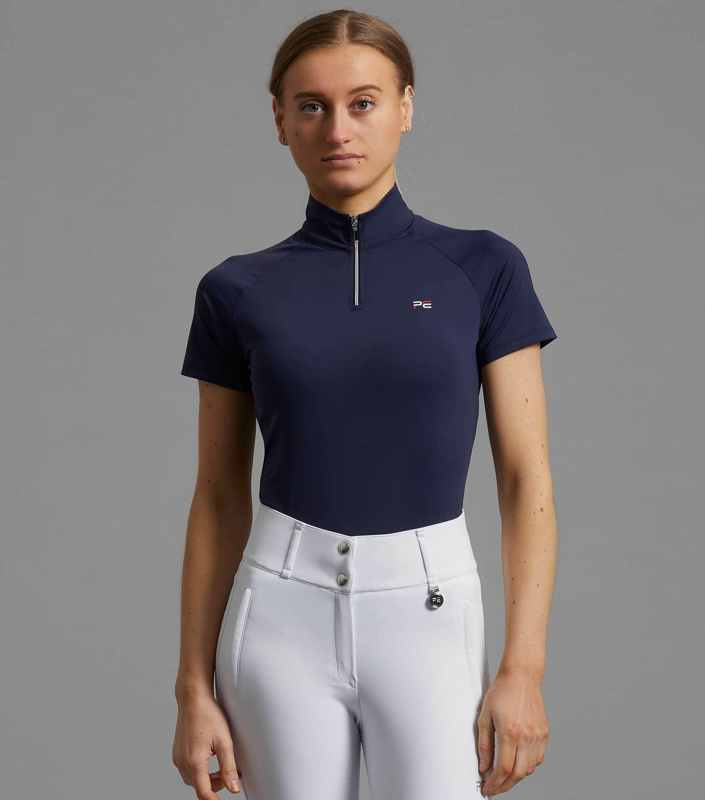 Premier Equine Aura Ladies Short Sleeve Riding Top - N P Equestrian & Pet Supplies Ltd