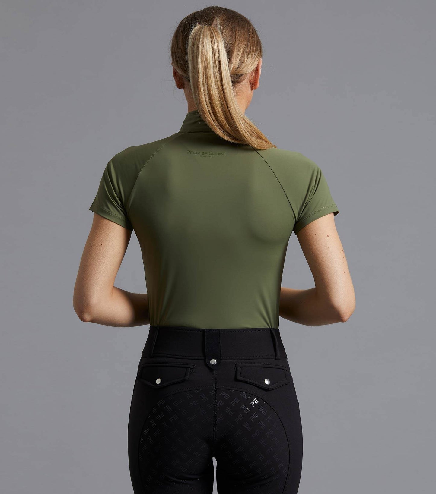Premier Equine Aura Ladies Short Sleeve Riding Top - N P Equestrian & Pet Supplies Ltd