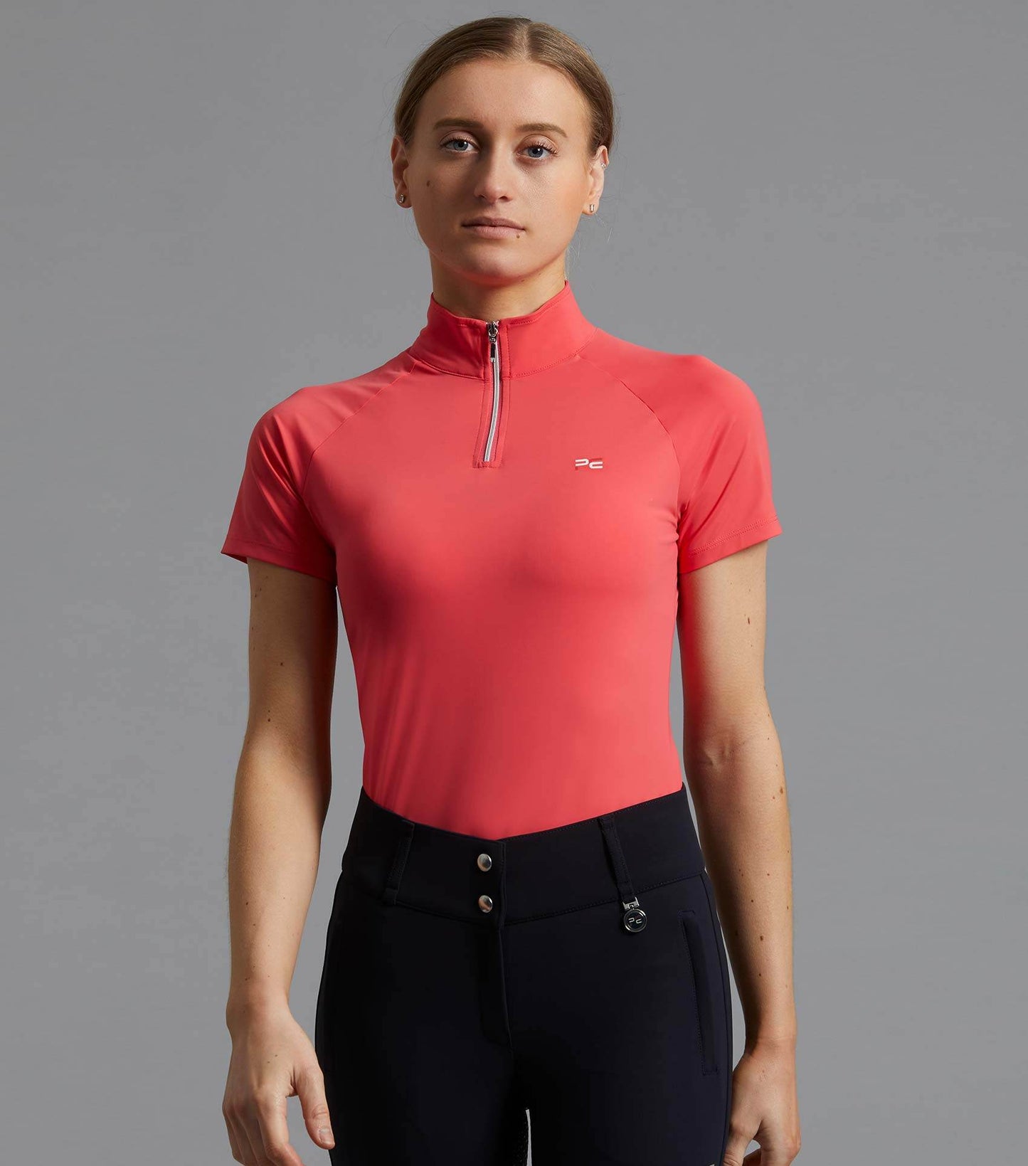 Premier Equine Aura Ladies Short Sleeve Riding Top - N P Equestrian & Pet Supplies Ltd