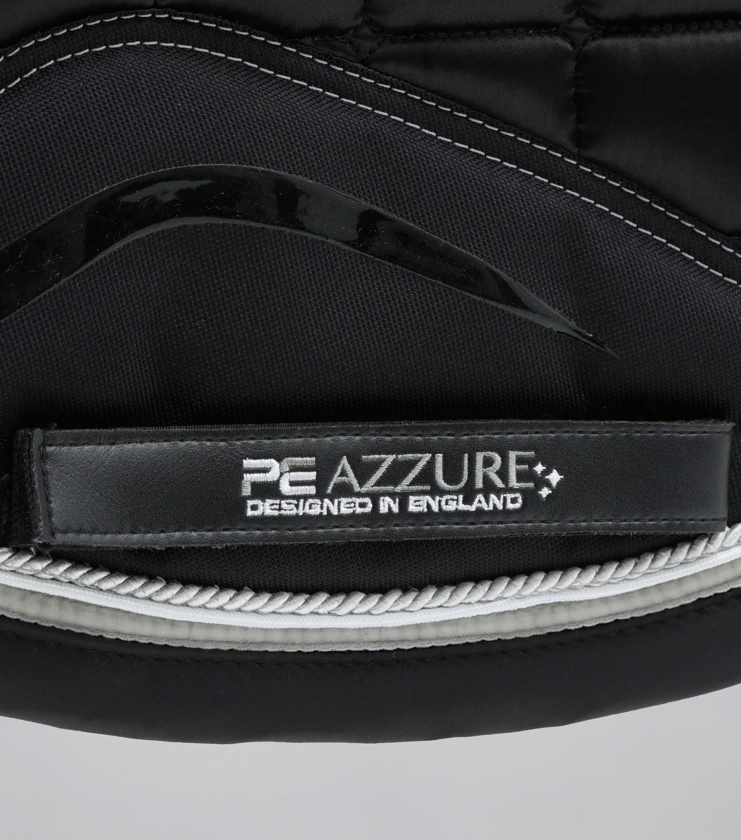 Premier Equine Azzure Anti-Slip Satin Dressage Square Black