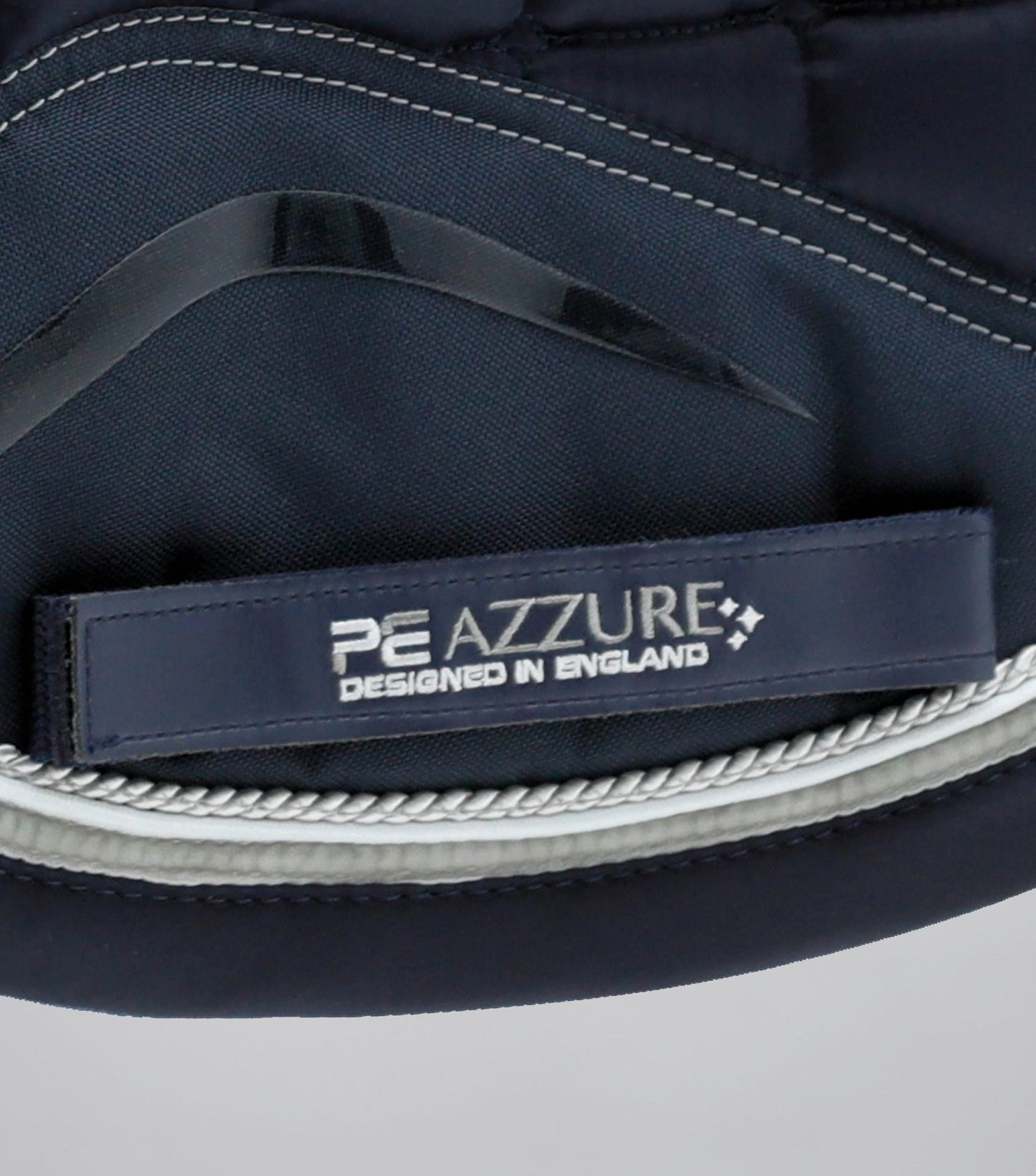 Premier Equine Azzure Anti-Slip Satin Dressage Square Navy