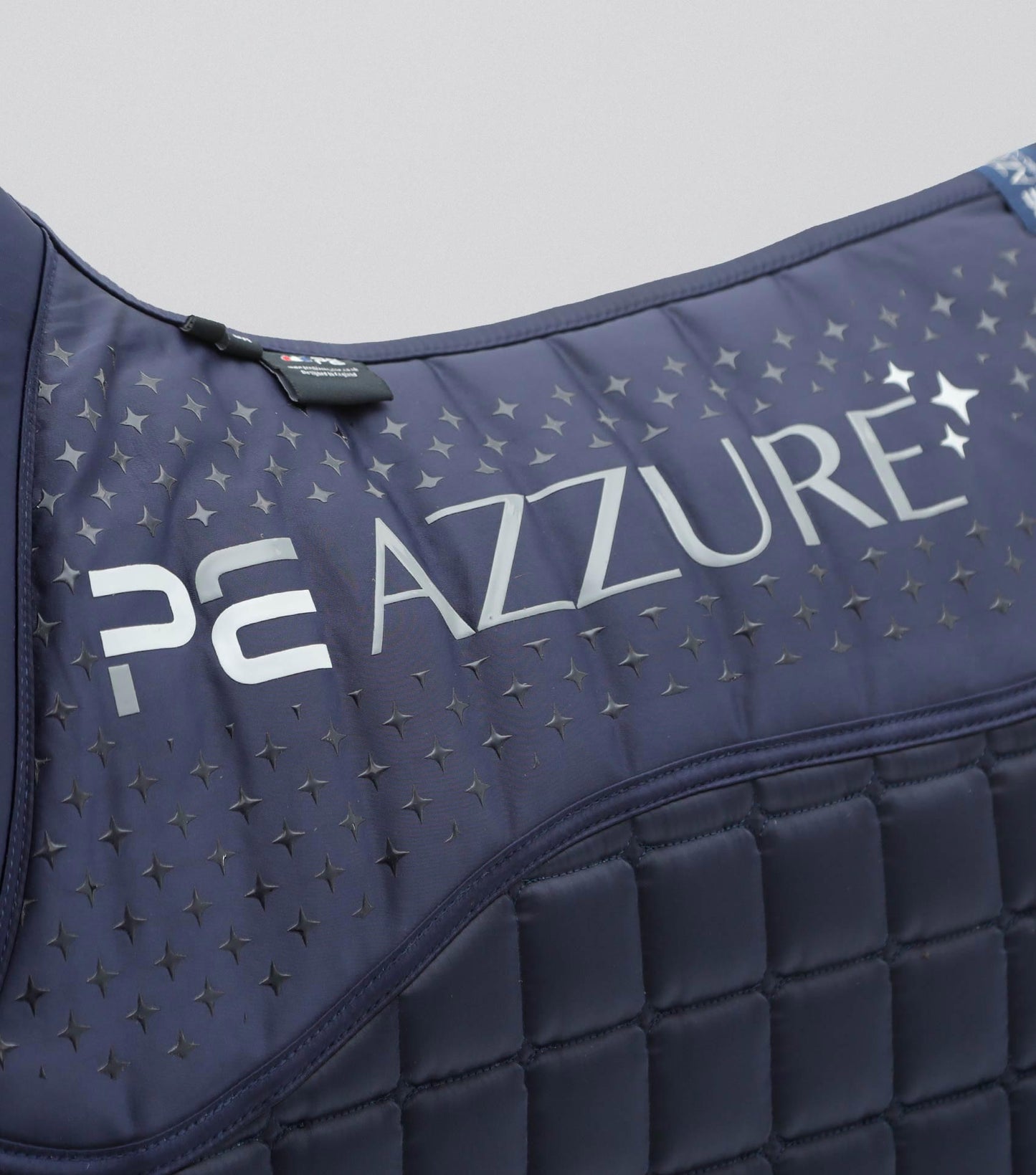 Premier Equine Azzure Anti-Slip Satin Dressage Square Navy